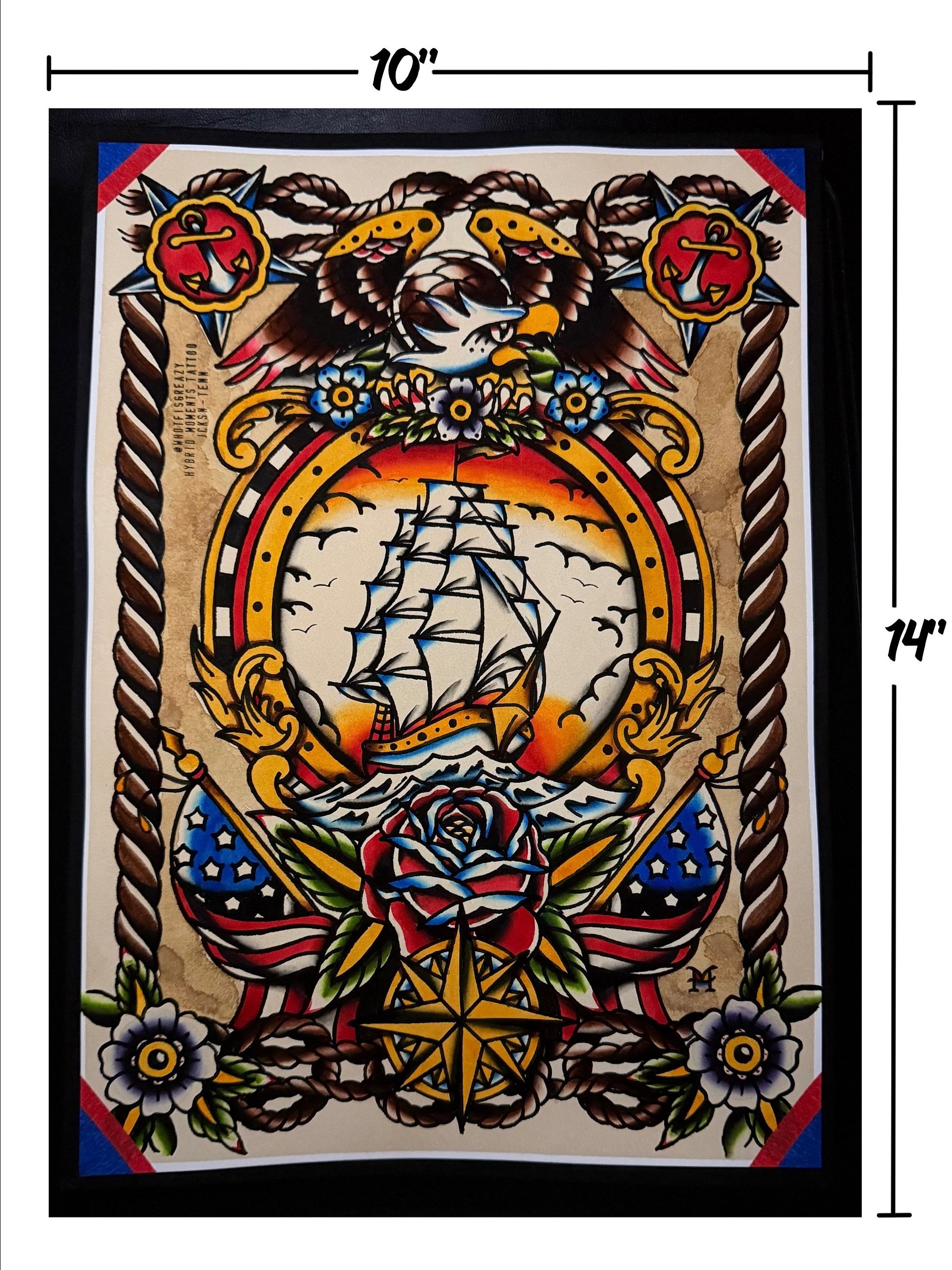 Sailor’s Glory - Original Painting (10”x14”) product image (2)