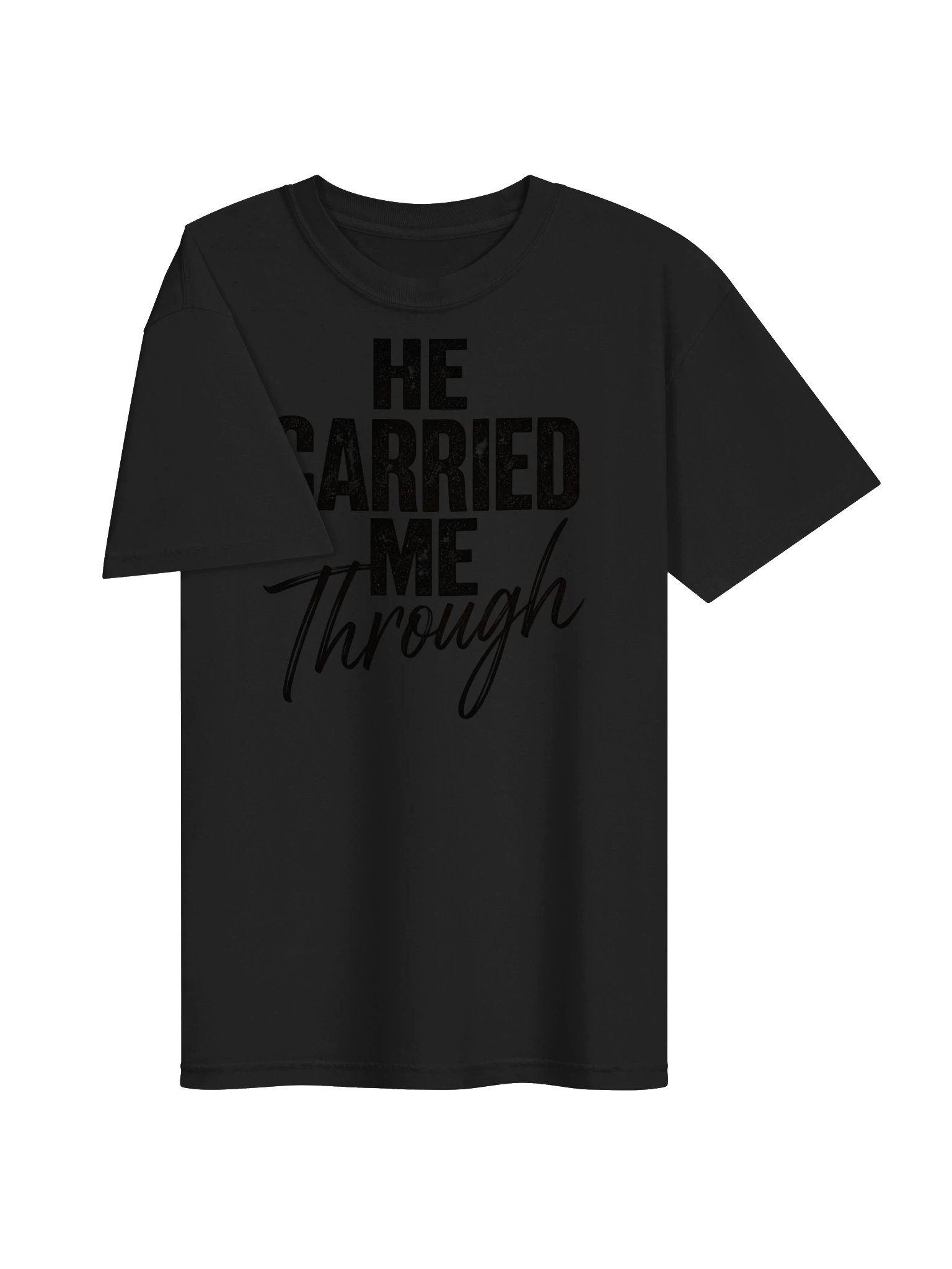 Joshua Clark He Carried Me Through Heavyweight T-Shirt product image (10)