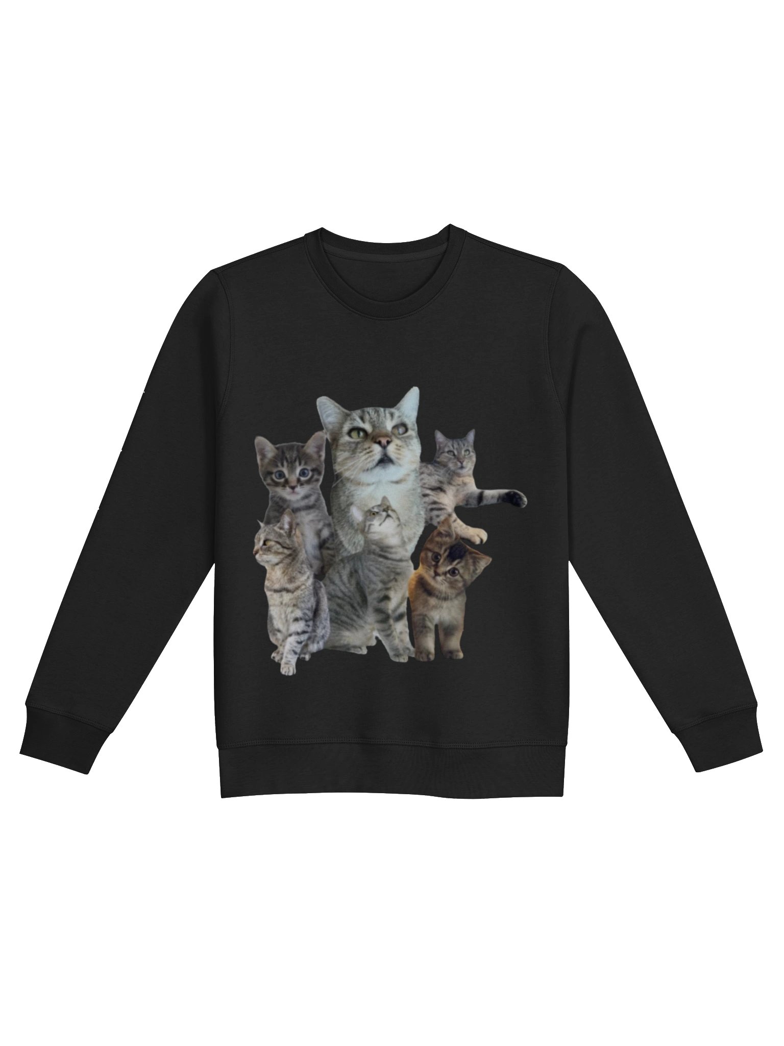 Cute Cats Graphic Crewneck Sweatshirt product image (3)