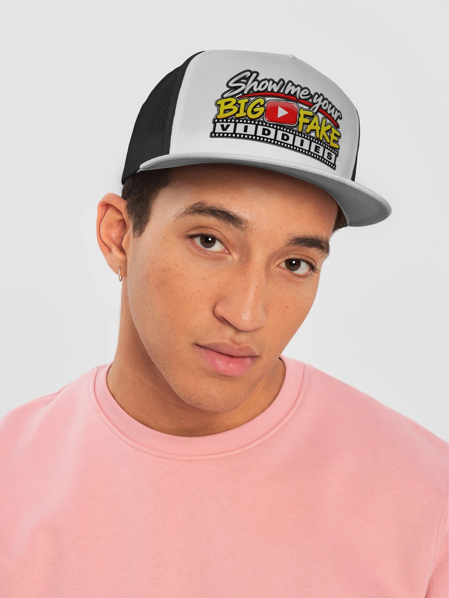Show Me Your Big Fake Viddies Trucker Hat product image (37)