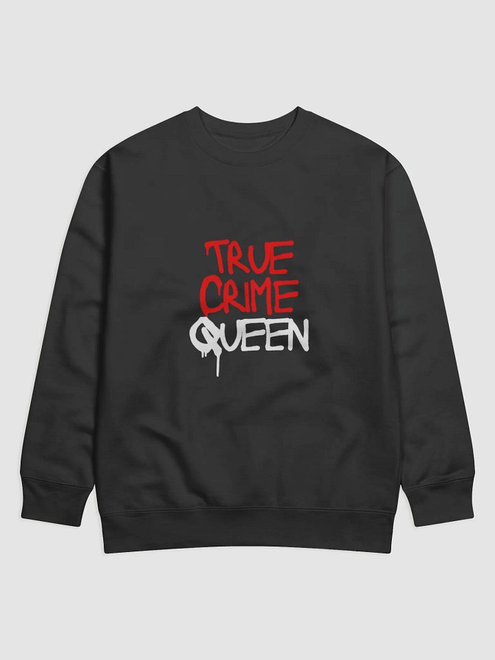 Blood Red True Crime Queen Sweatshirt product image (5)