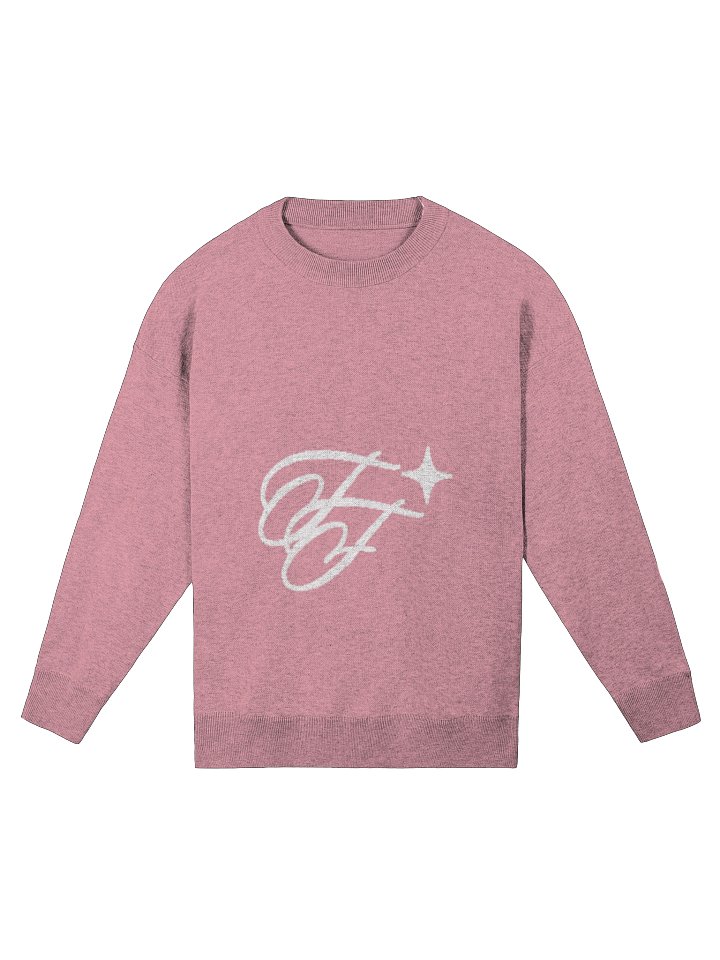 F&F Knitted Crewneck Sweater Tournament (PNK) product image (1)