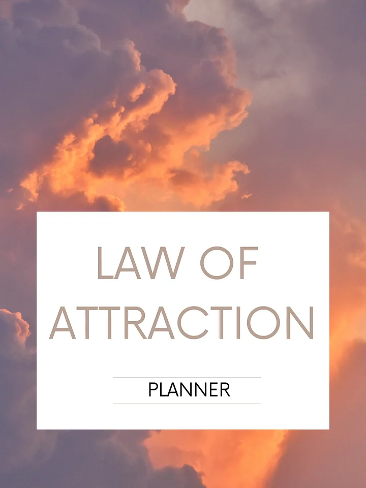 Law of Attraction Success Planner product image (1)