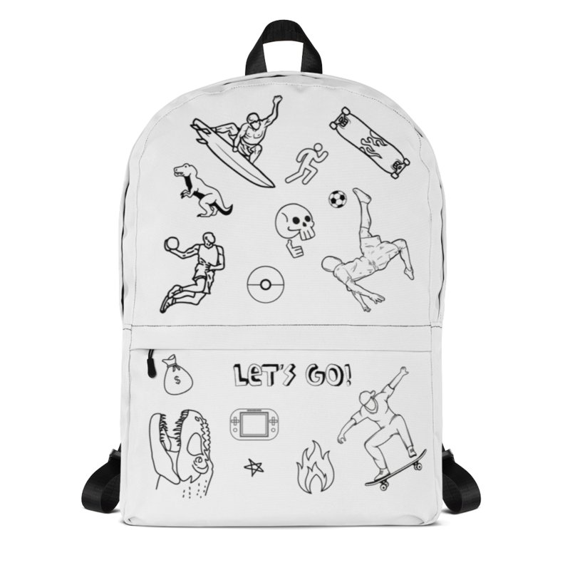 Conor Backpack - White product image (1)