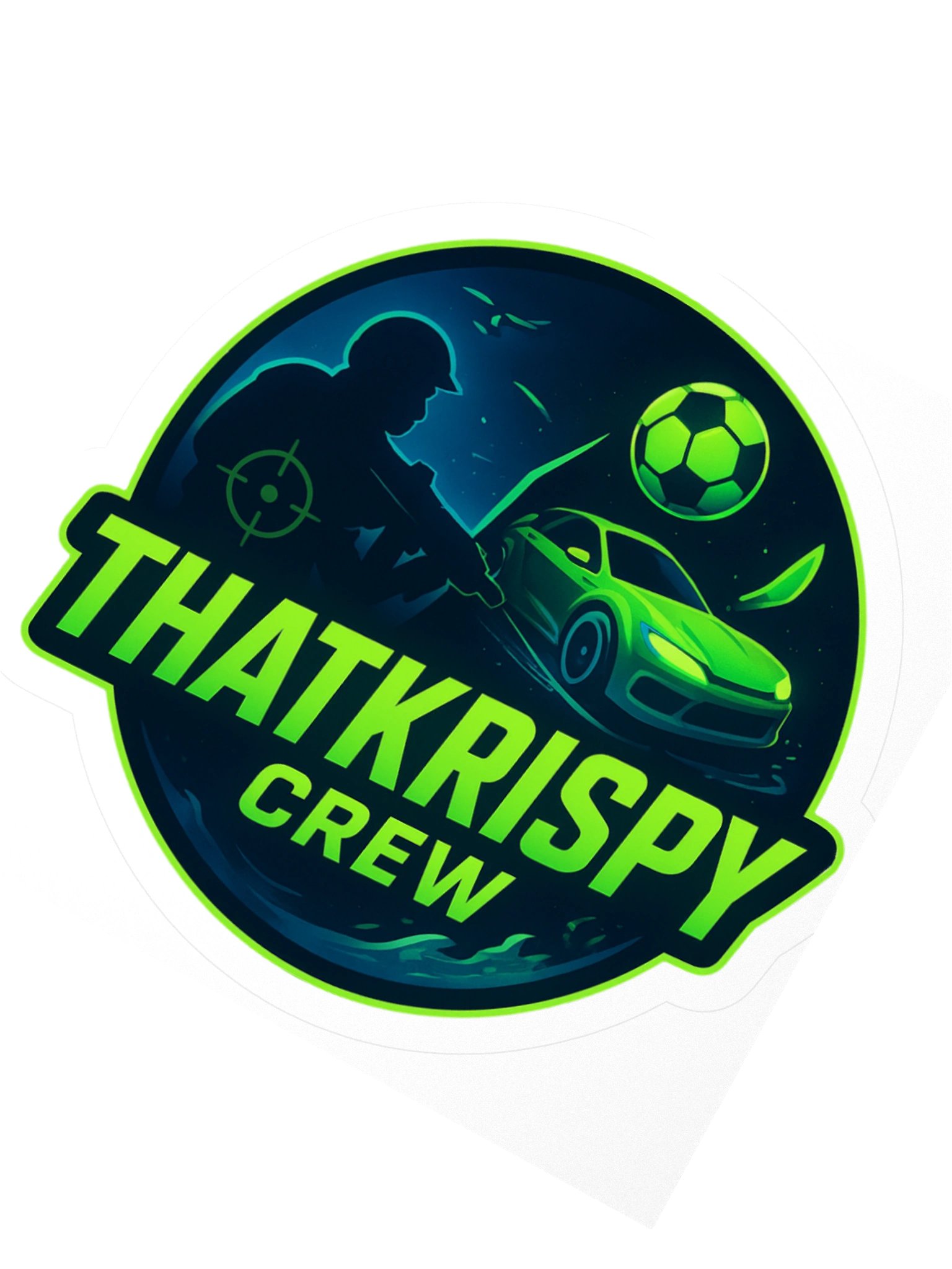 ThatKrispy Crew Logo Sticker product image (2)