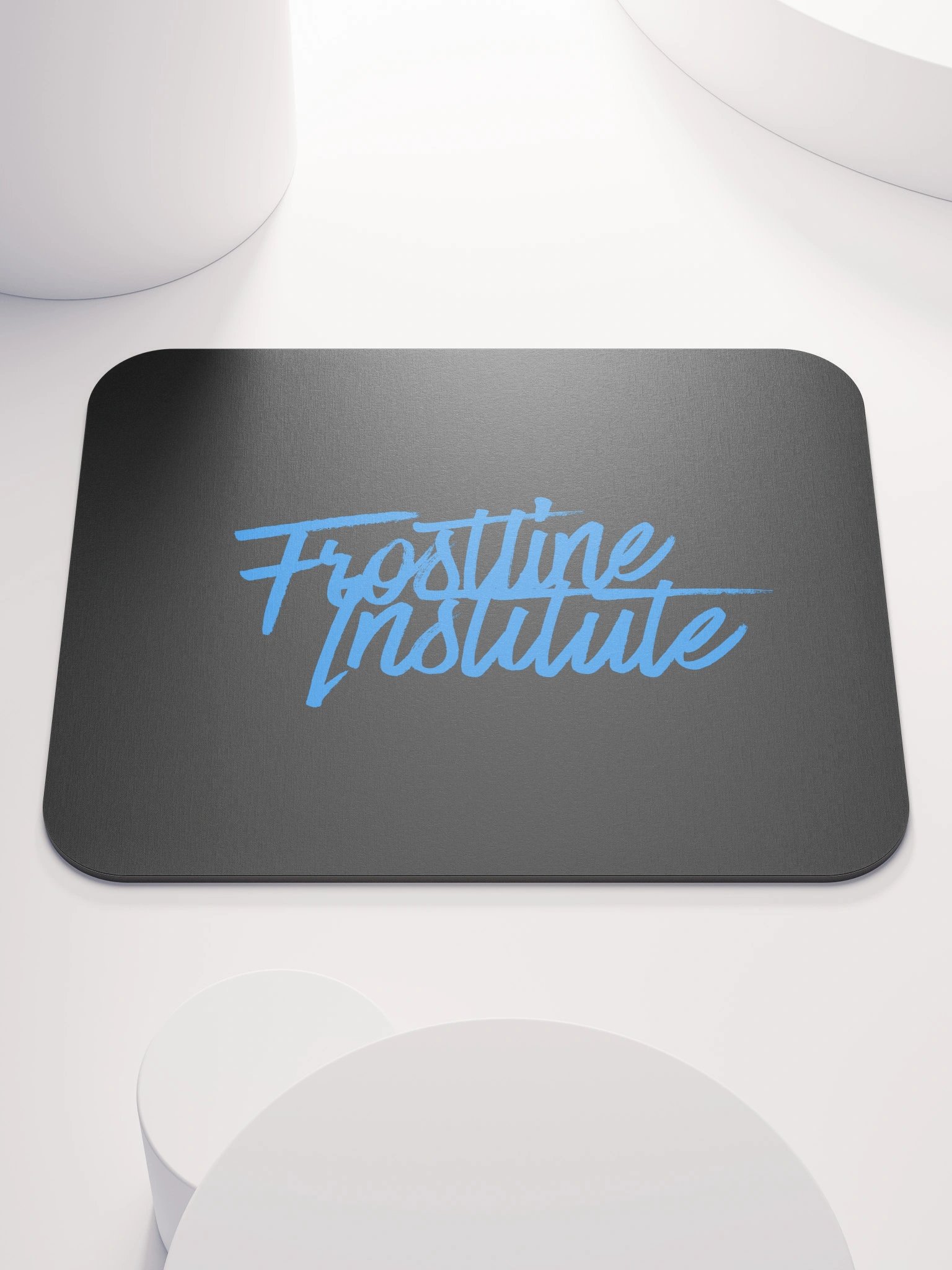 Frostline Logo Mouse Pad Black product image (1)