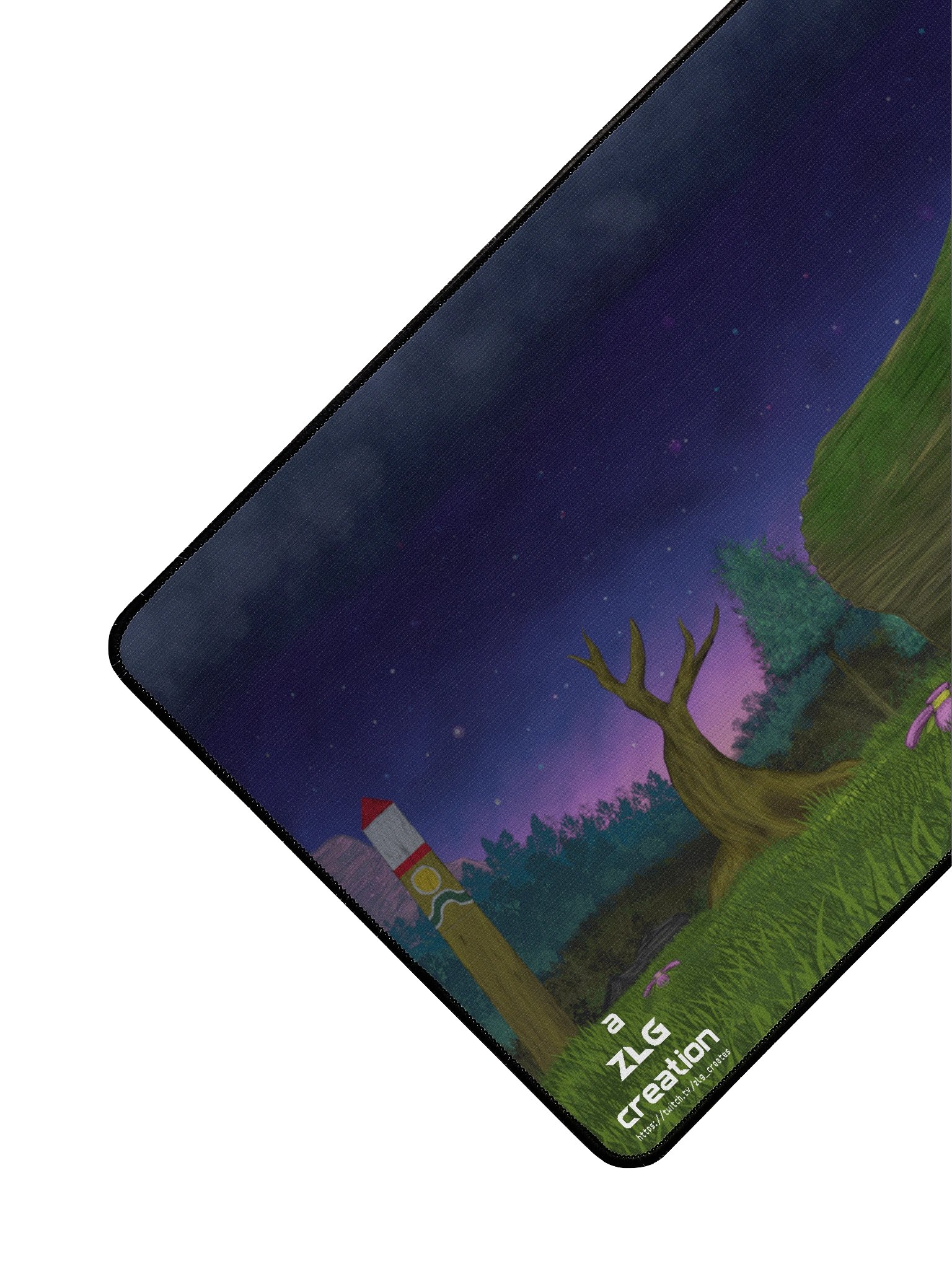Lonely Skull Kid Desk Mat product image (3)