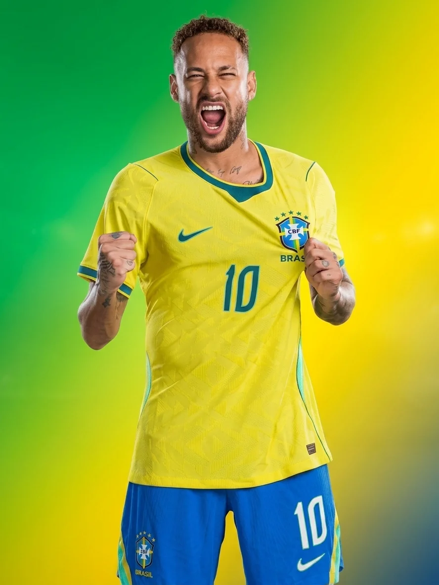 Neymar Jr #10 Brazil FIFA World Cup 2026 Jersey | Selecao Legend Edition product image (1)