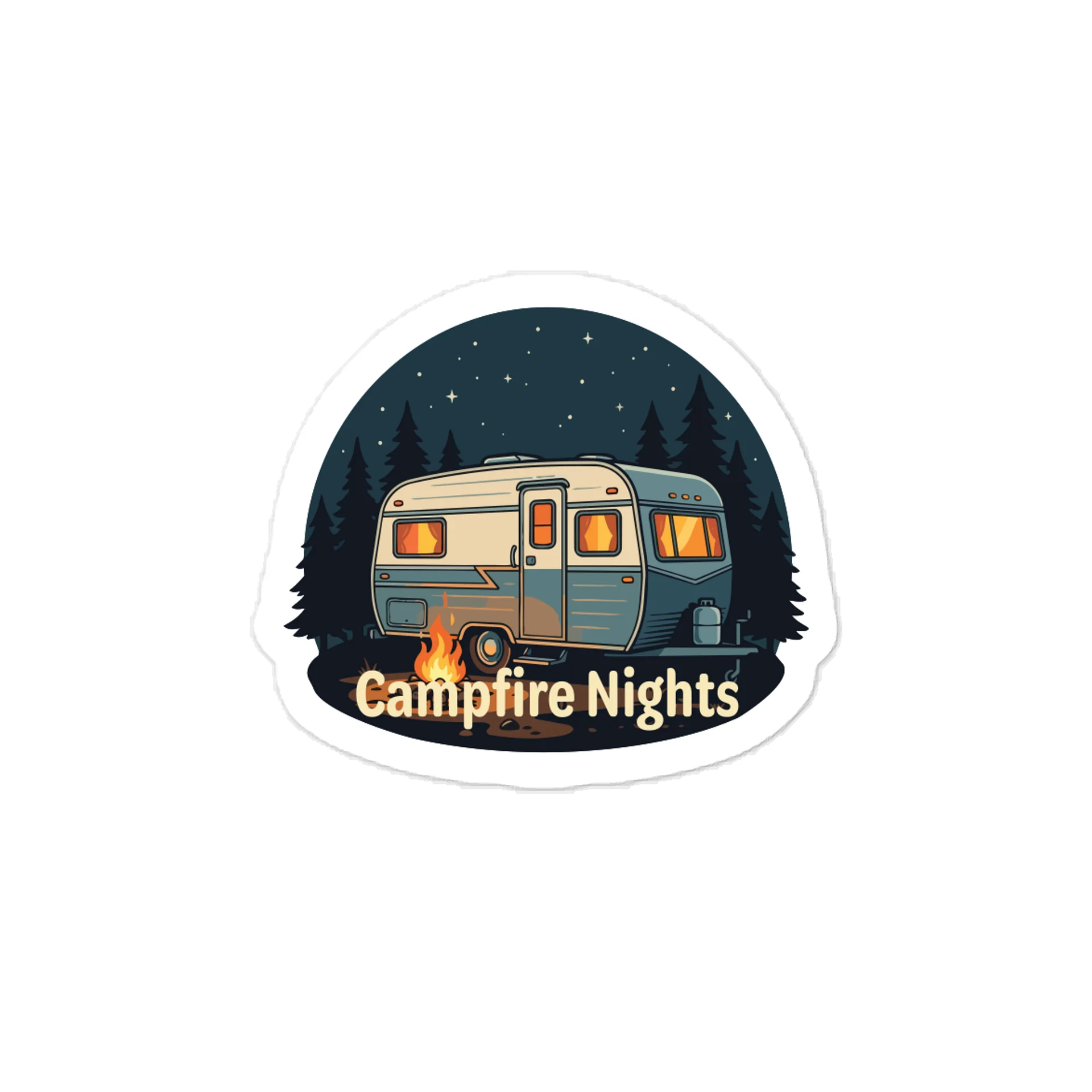 Campfire Nights Sticker product image (1)