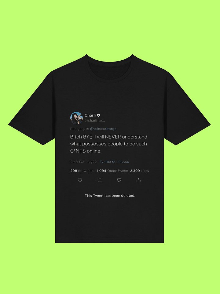 Charli Bitch Bye I Will Never Understand Shirt product image (114)