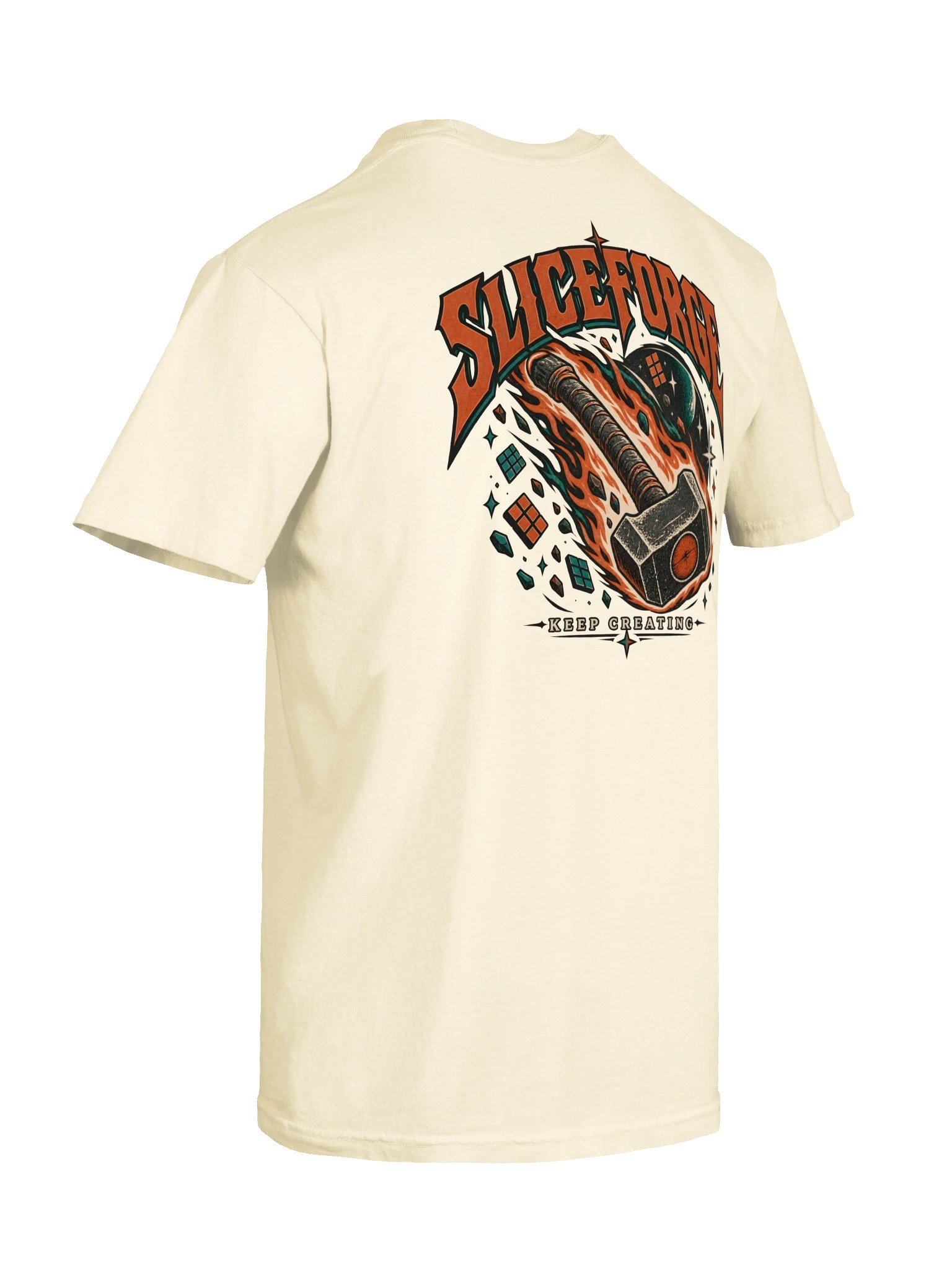 Keep Creating Heavyweight Tee product image (12)