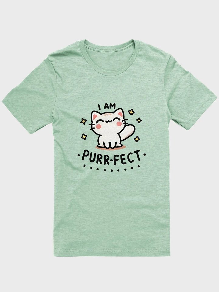 I am purr-fect t-shirt product image (1)