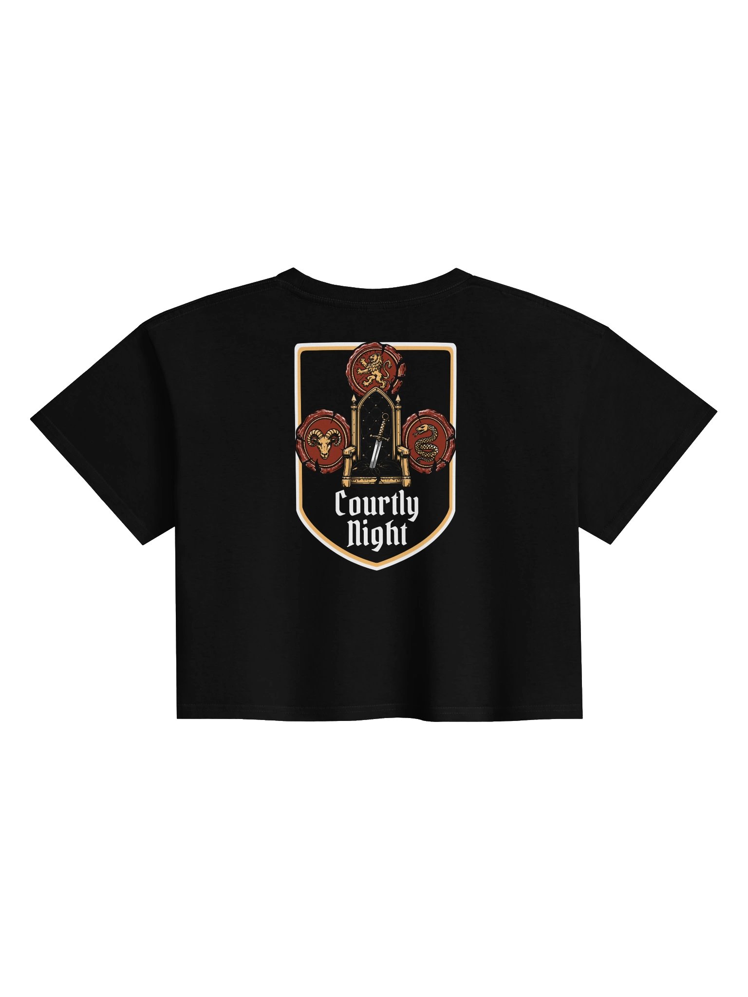 Courtly Night - HRL Crop T product image (1)