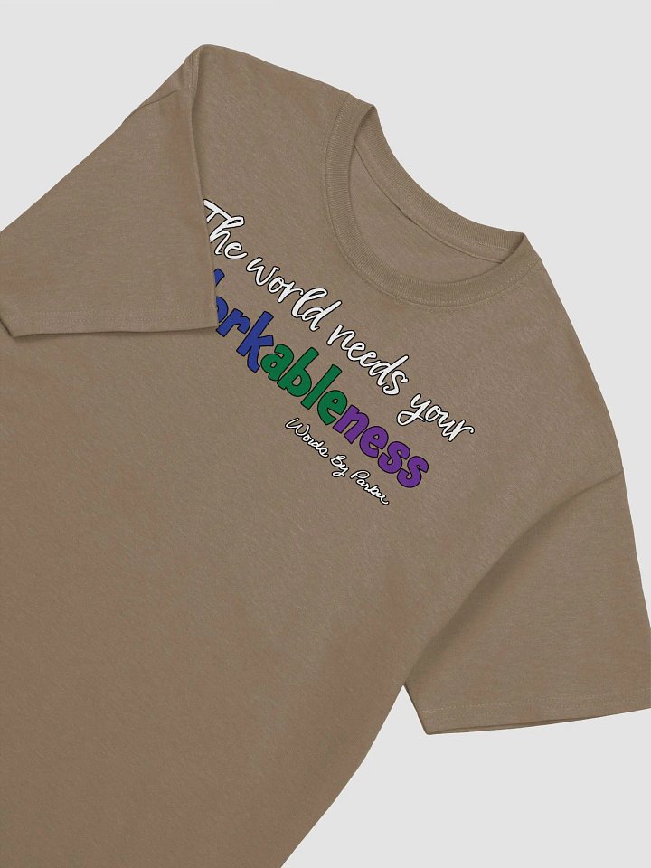 Adorkableness T-shirt (heavyweight) product image (2)