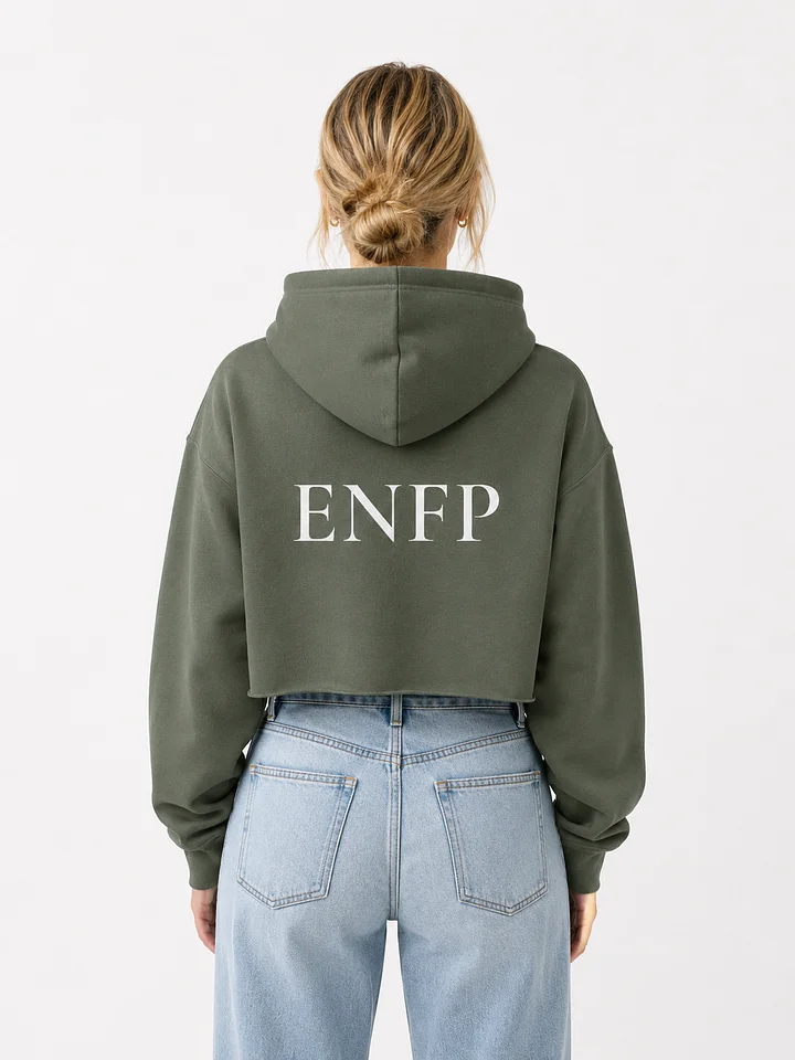 ENFP Women’s Crop Hoodie – The Champion | 77Scenarios product image (2)