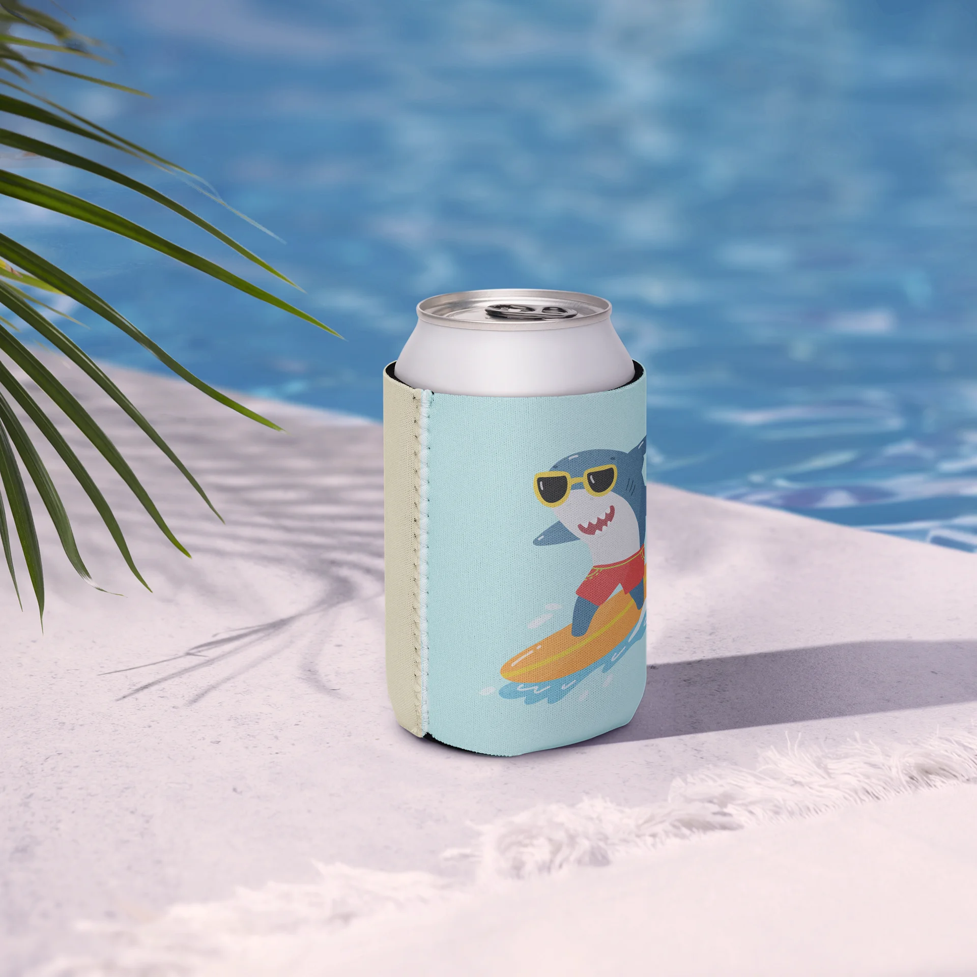 SURFER SHARK CAN COOLER product image (7)