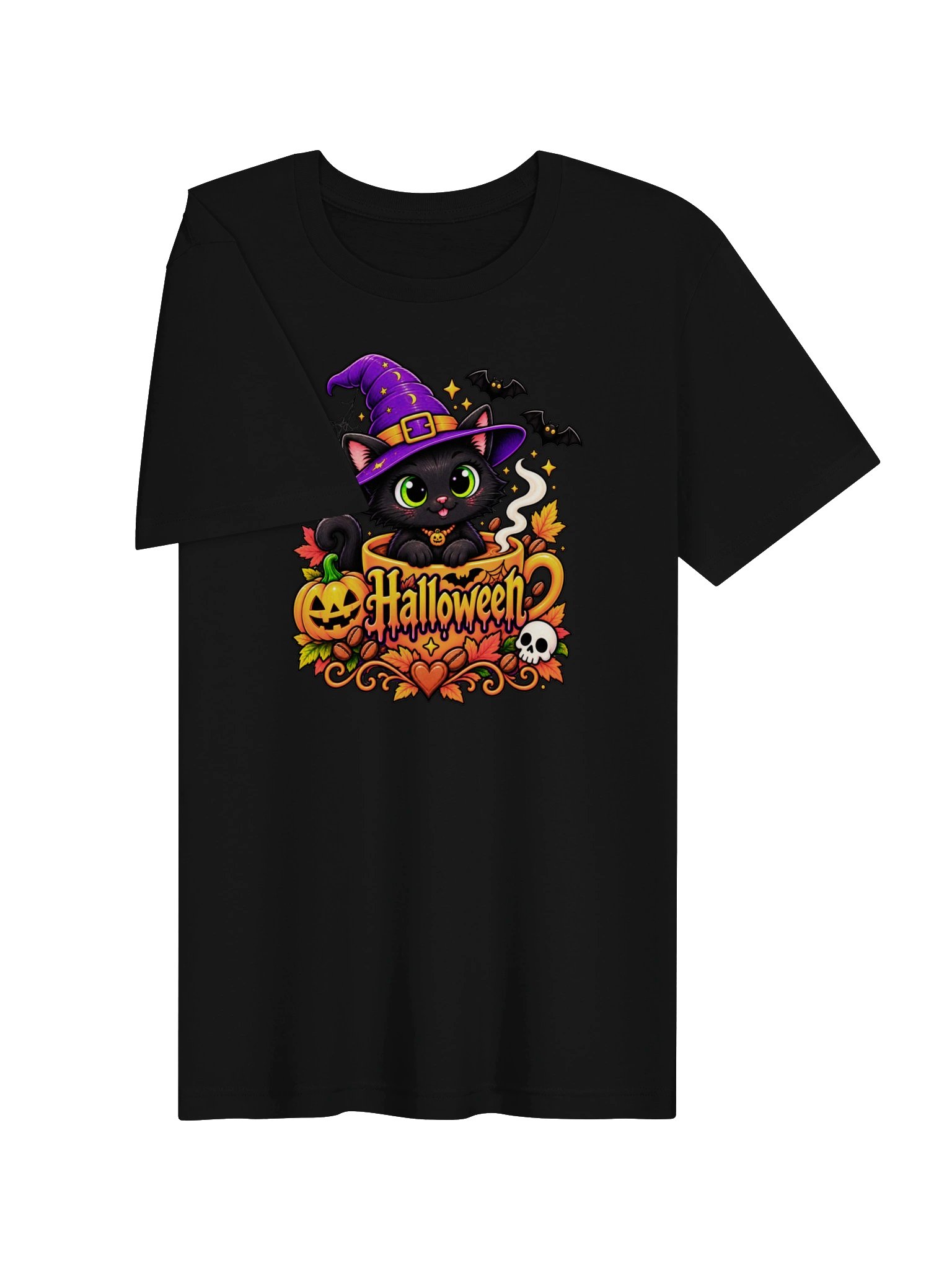 Halloween Black Cat Witch – Spooky Coffee product image (21)