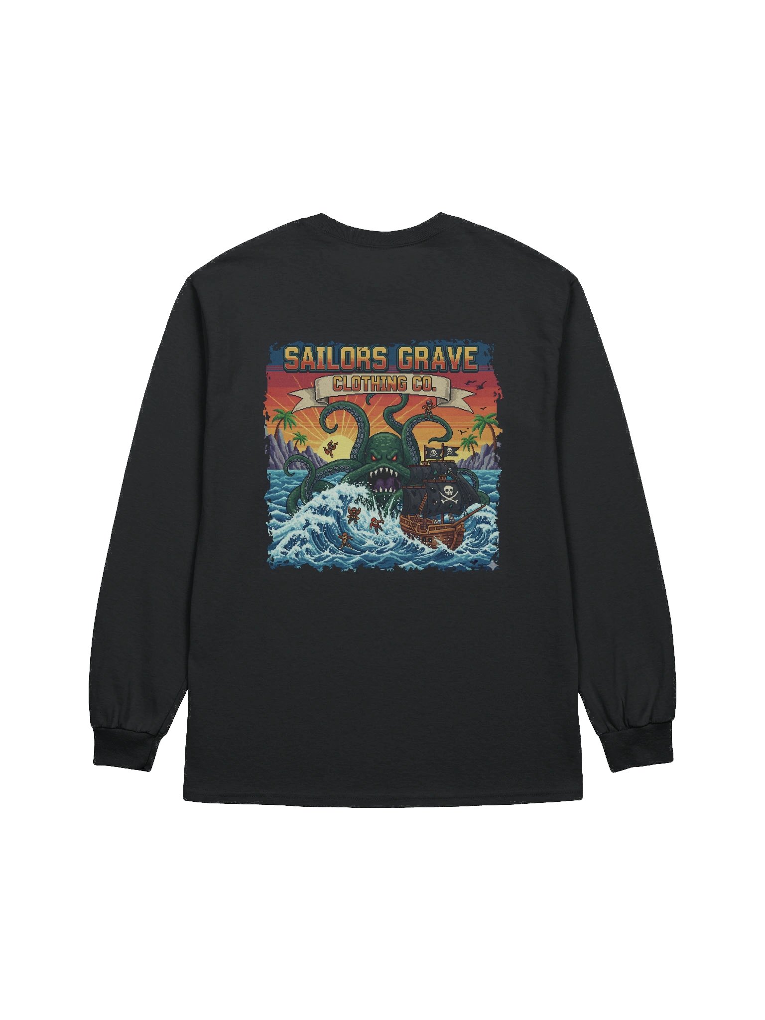 Kraken Attack! Long Sleeve Tee product image (1)