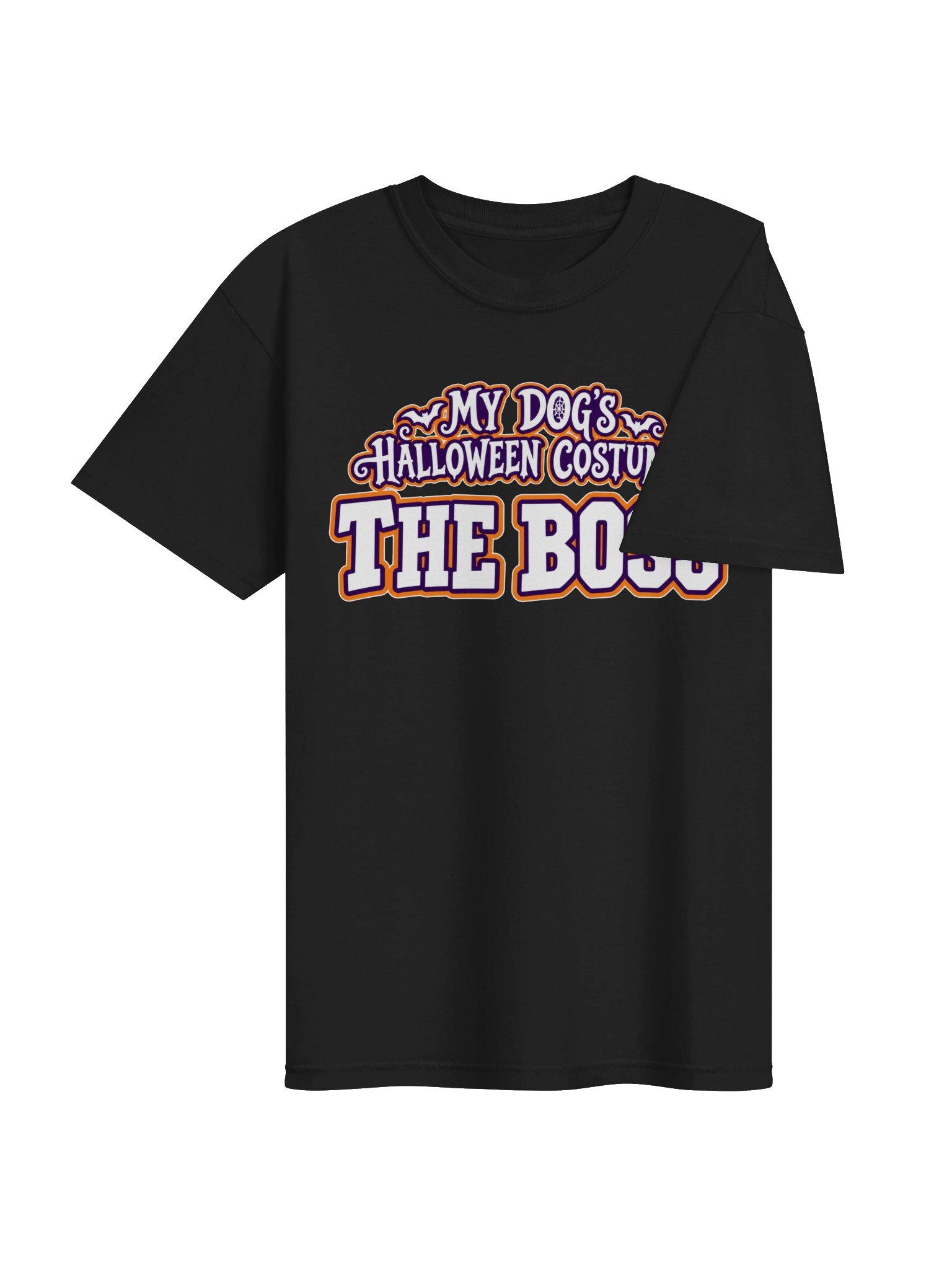My Dog’s Halloween Costume Is The Boss T-Shirt – Funny Dog Lover Halloween Tee product image (6)