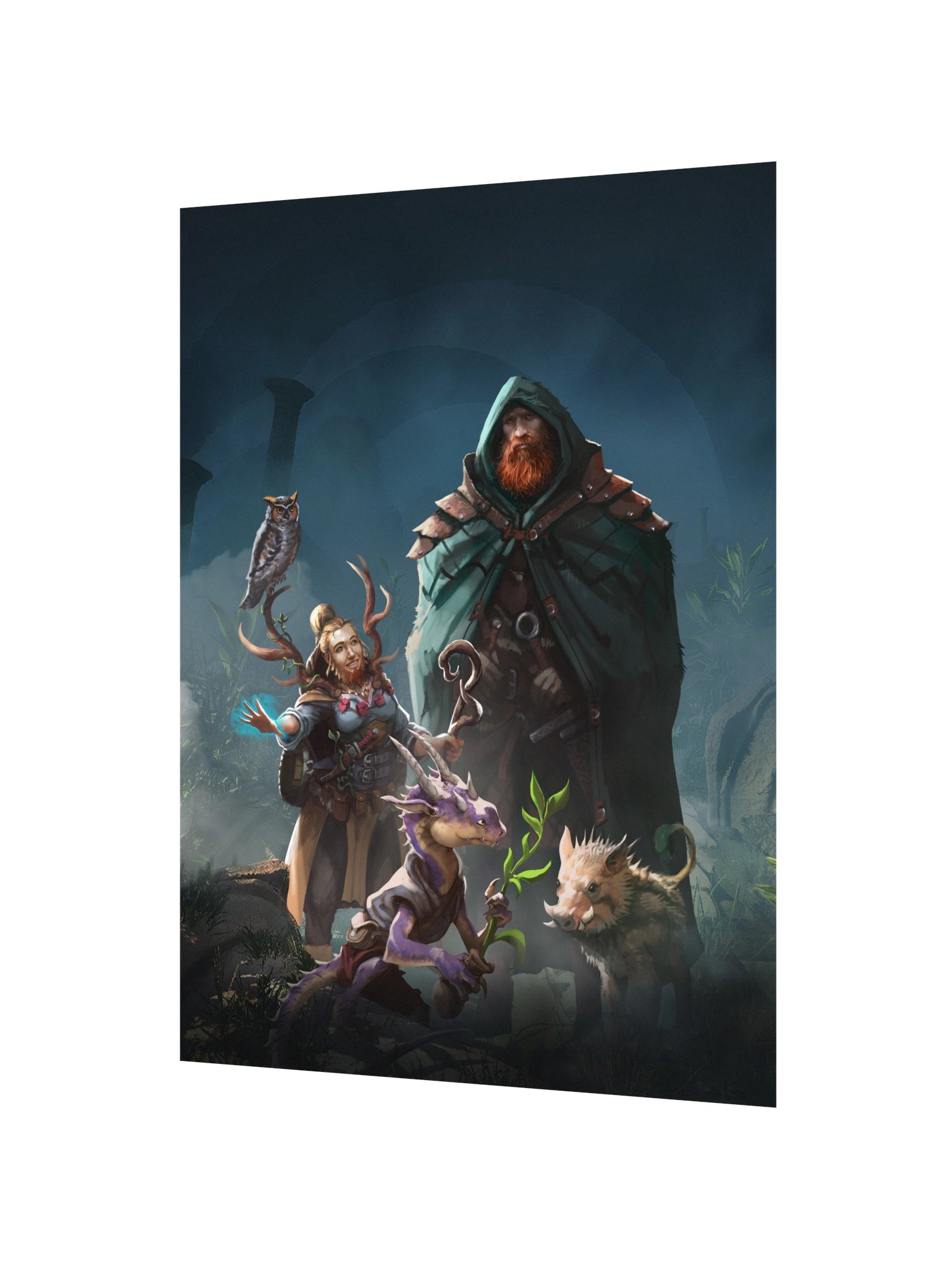 Sword & Thistle Art Print product image (3)