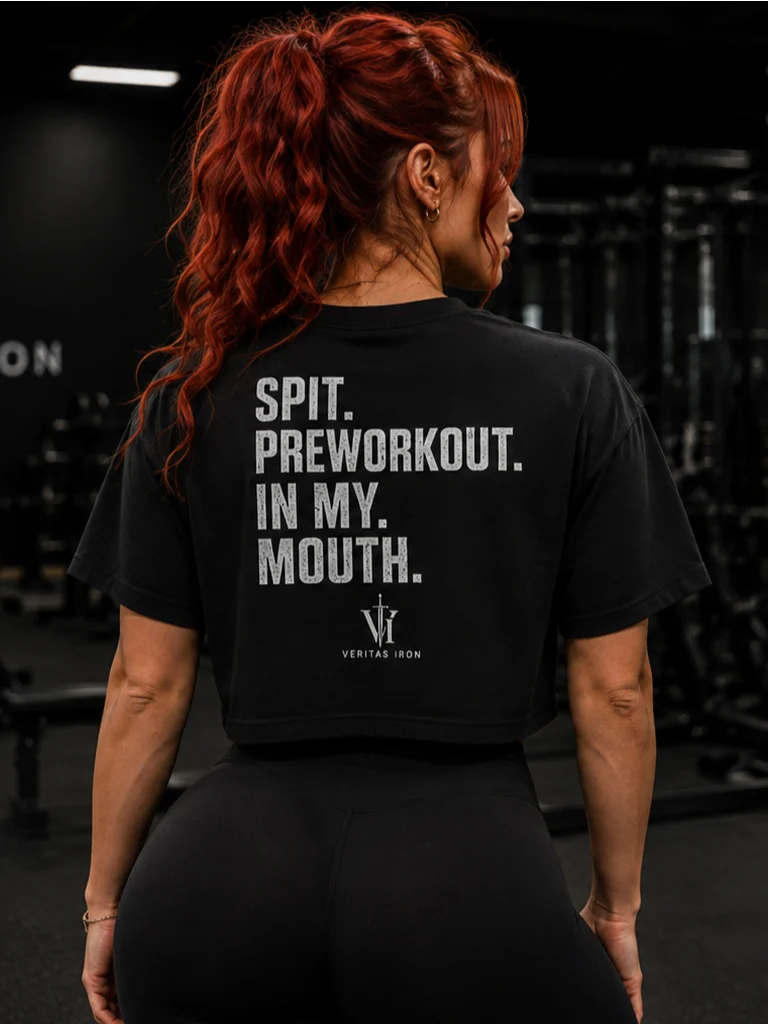 Spit. Preworkout. In My Mouth. Crop Top product image (1)