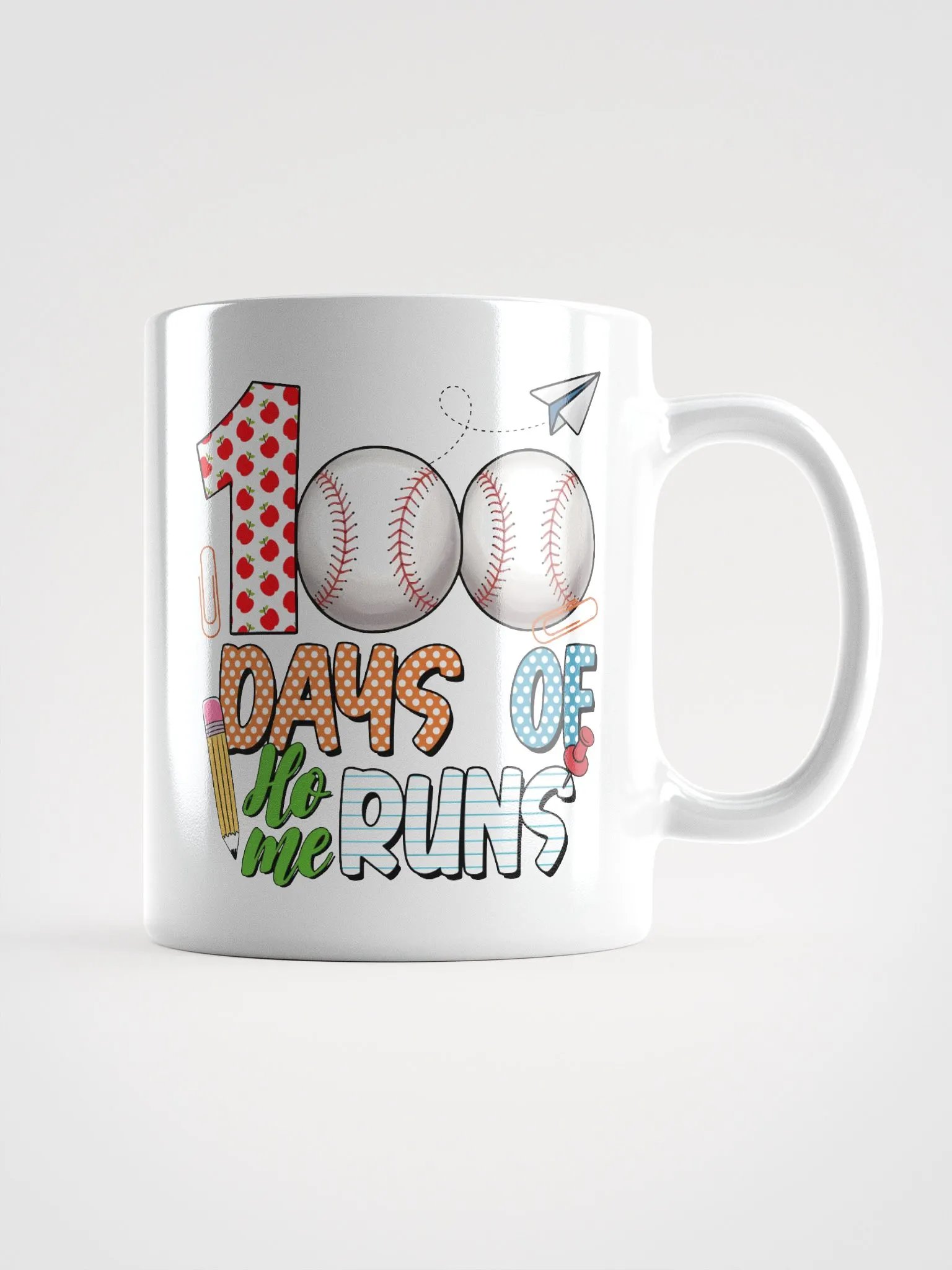 100 Days of Home Runs Mug product image (1)