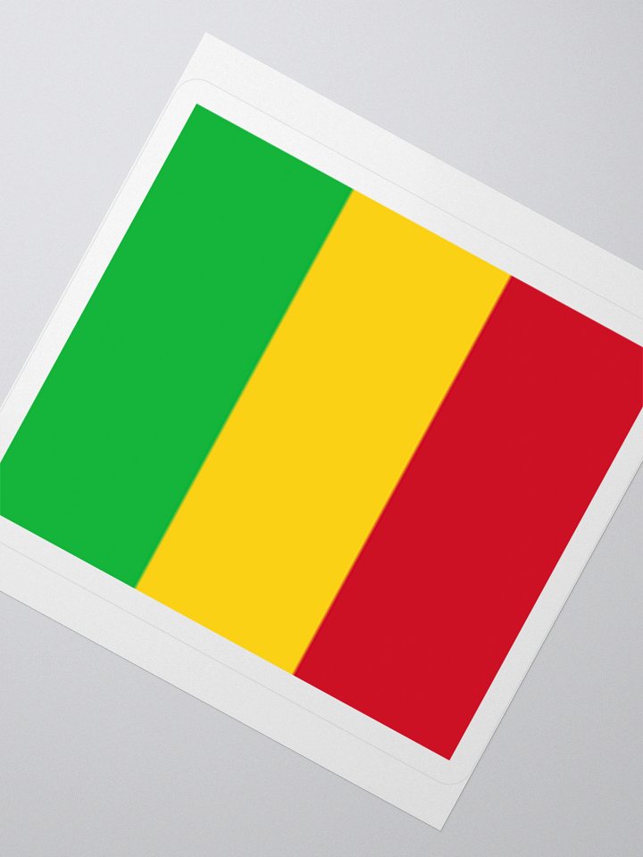 Mali National Flag Sticker - Exclusive Vinyl Design, Multiple Sizes product image (6)