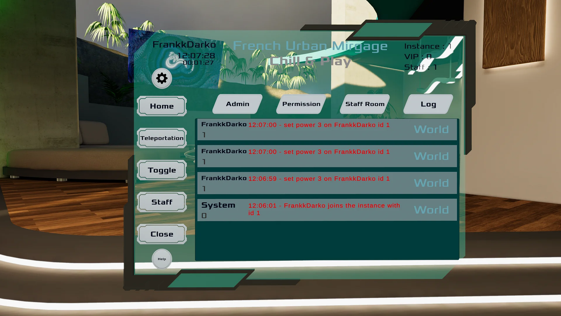 [VRChat Asset] VRChat Tablet System — Admin & User | The all-in-one moderation tablet for your VRChat world product image (8)