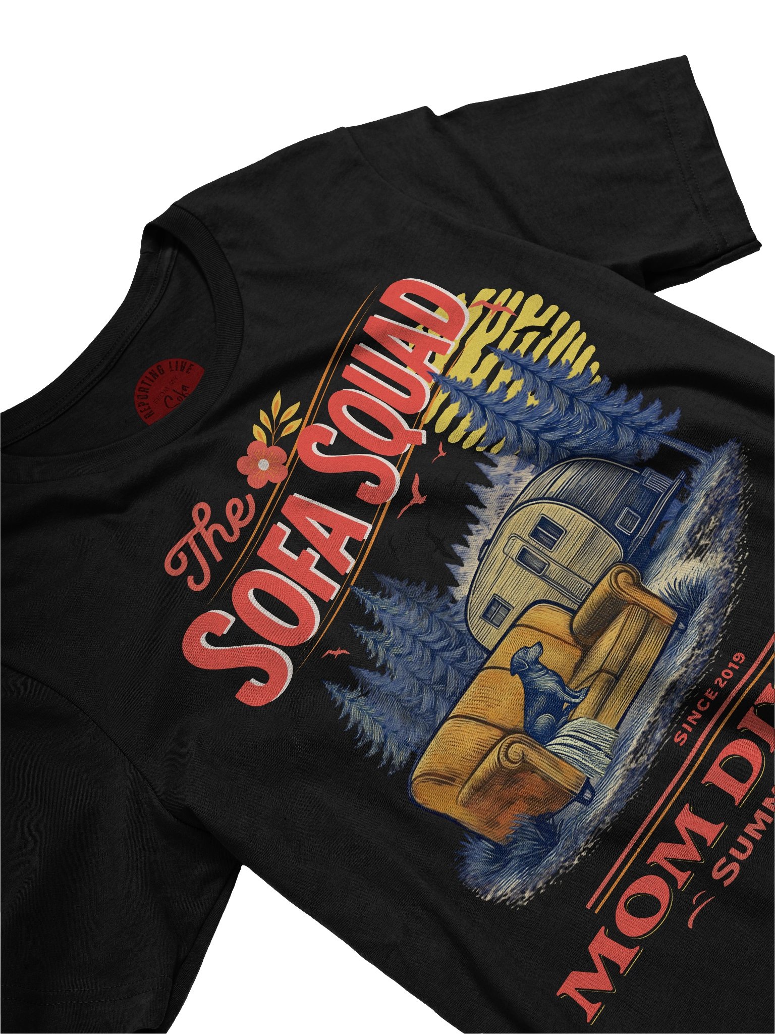 Sofa Squad Mom Division Shirt product image (23)