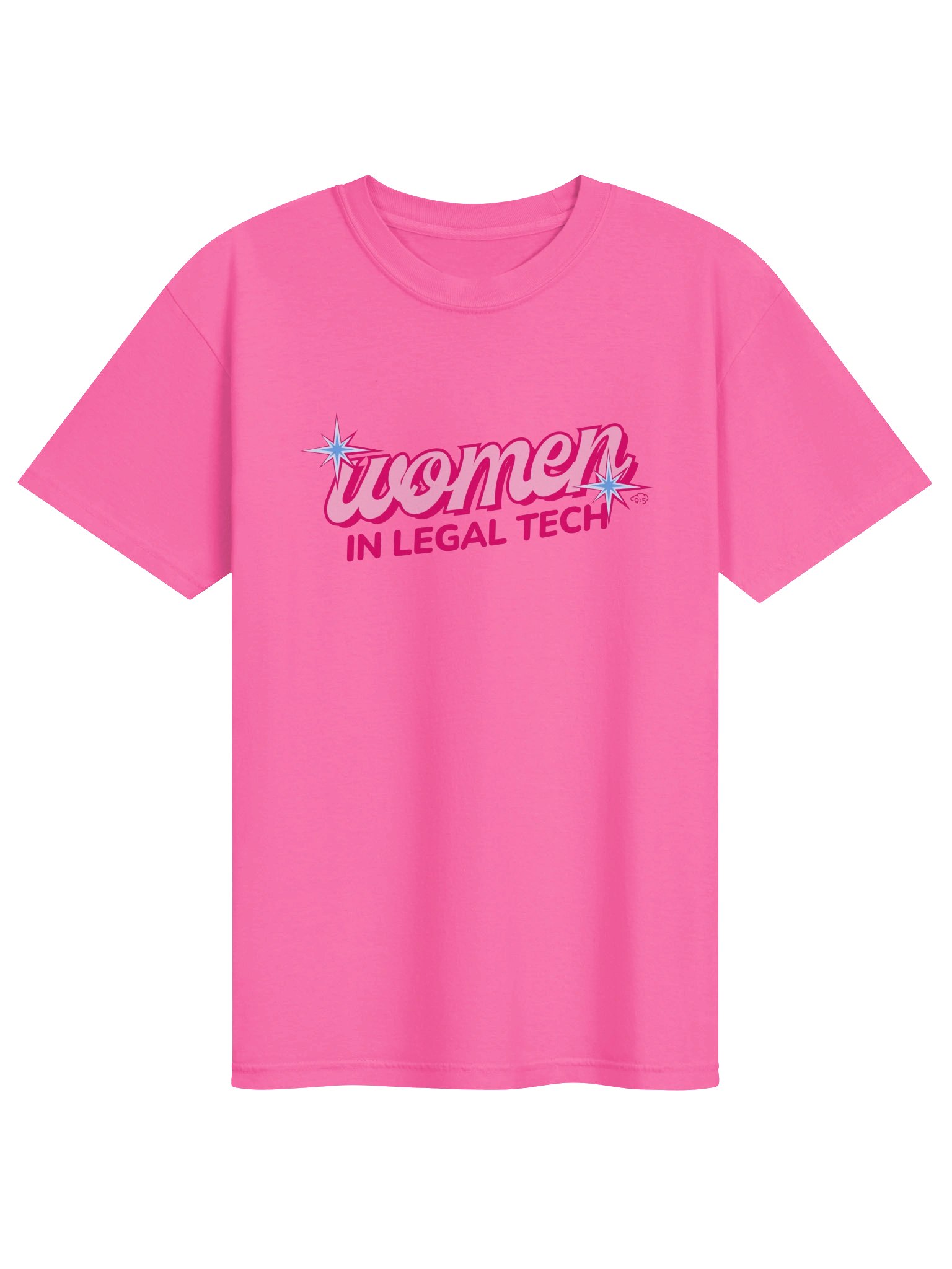 Women in Legal Tech Graphic Tee (Pink Logo) product image (11)