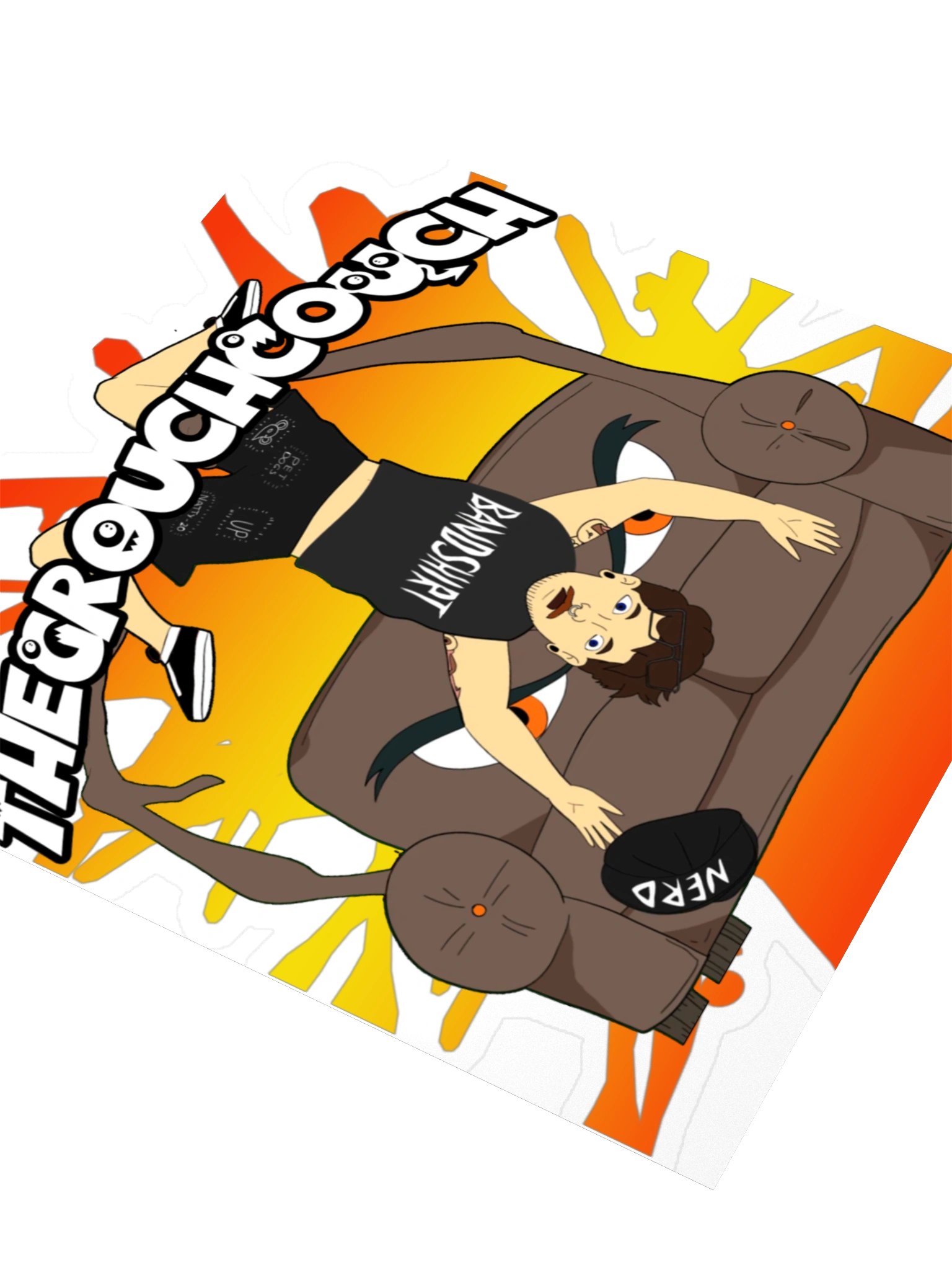 Monster Couch 4x4 Sticker product image (3)