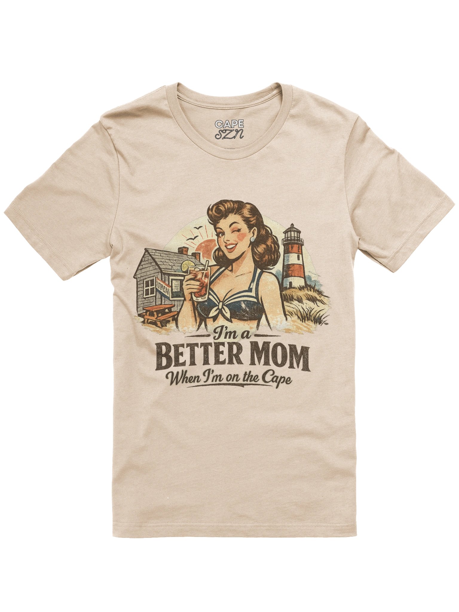I'm a Better Mom on the Cape T-Shirt product image (1)