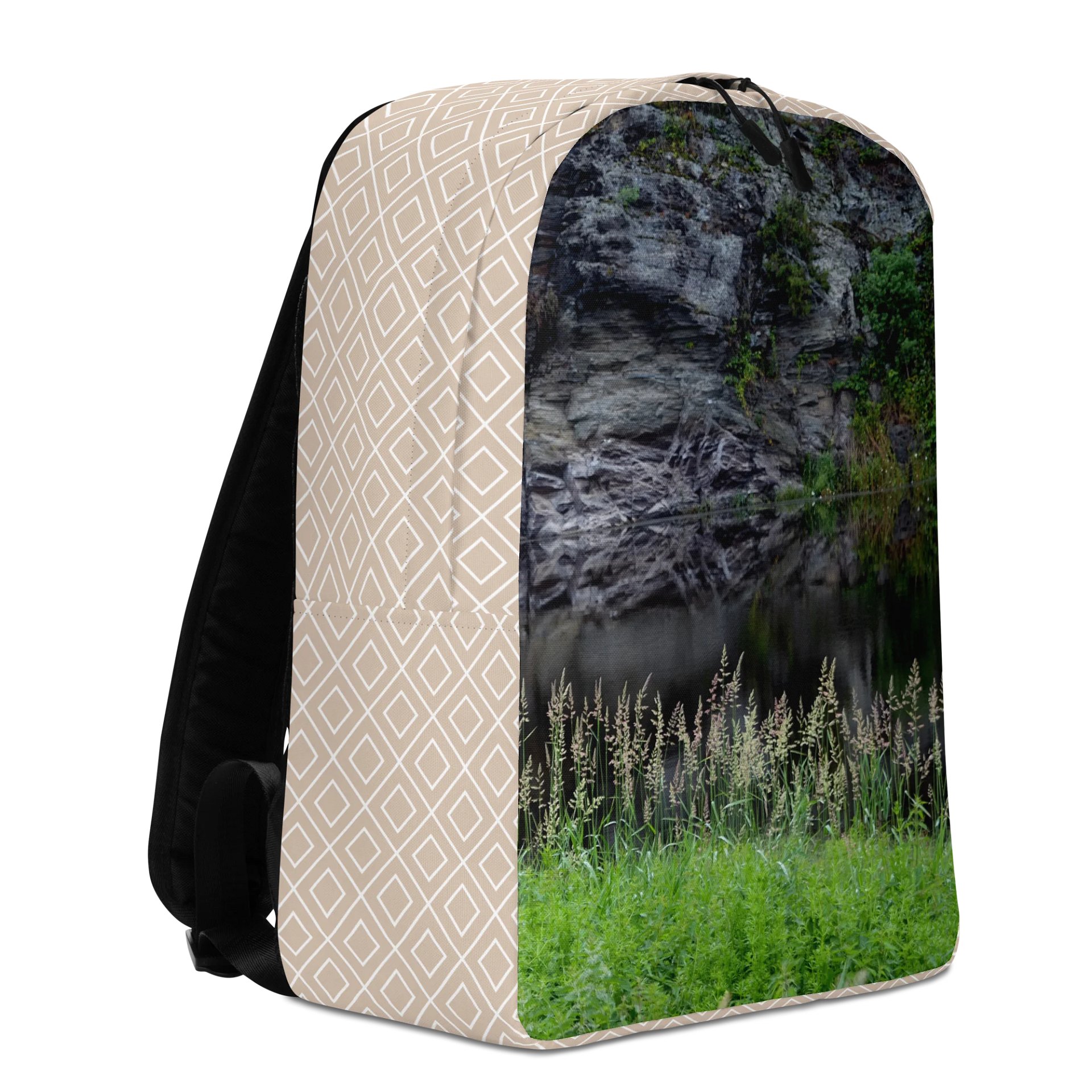 Design-backpack - River by the rock (Light-colored Design) product image (5)