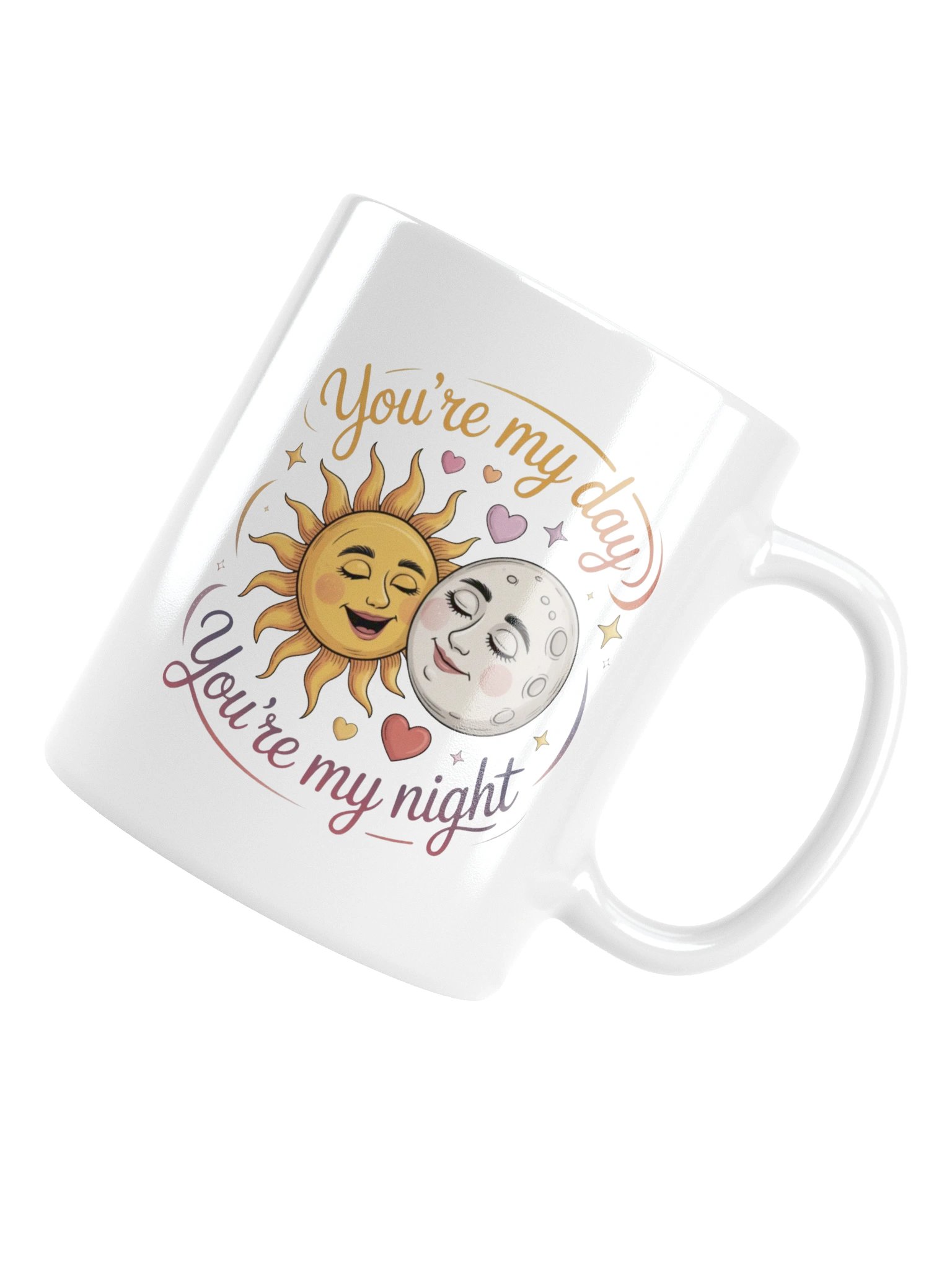 Sun and Moon Love Pair Coffee Mug product image (16)
