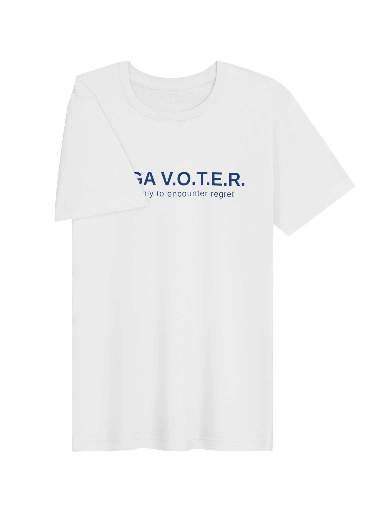 MAGA V.O.T.E.R. — Minimal Tee (Light Colors) product image (3)