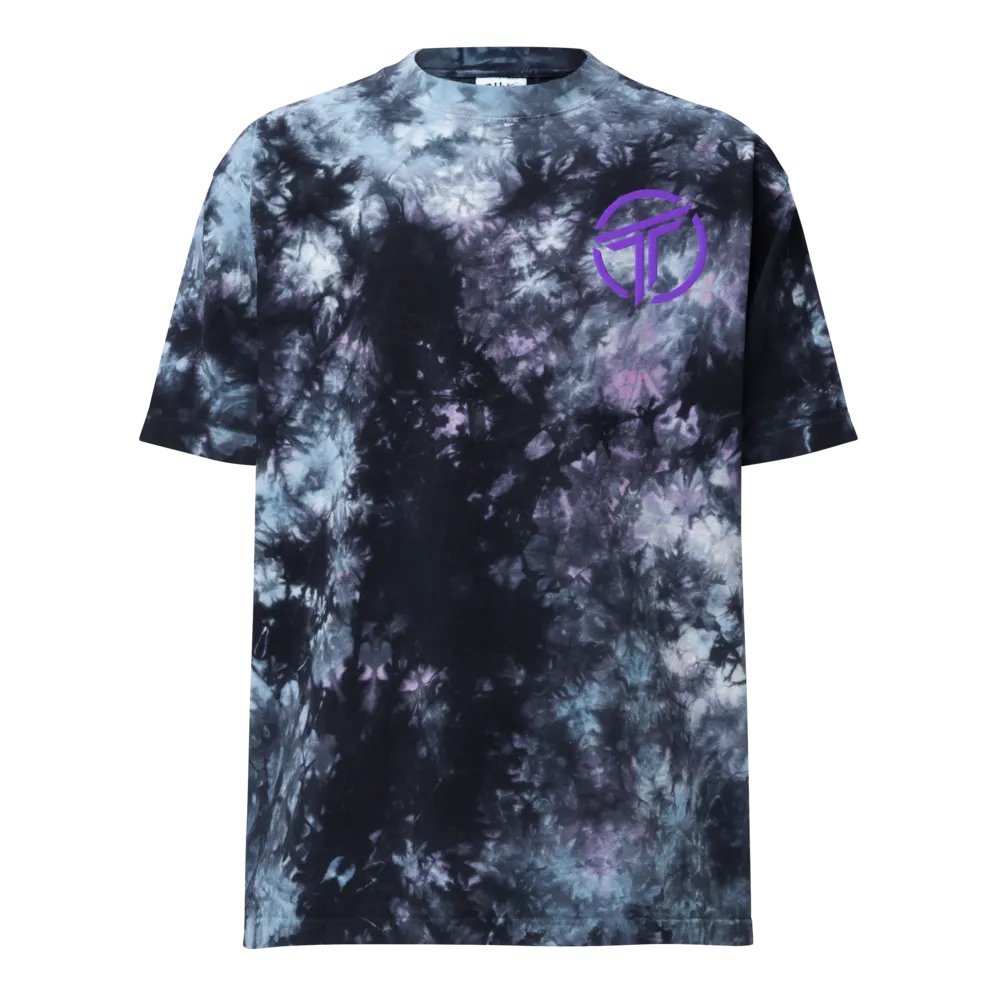 Purple T-Logo Tie-Dye Tee product image (1)