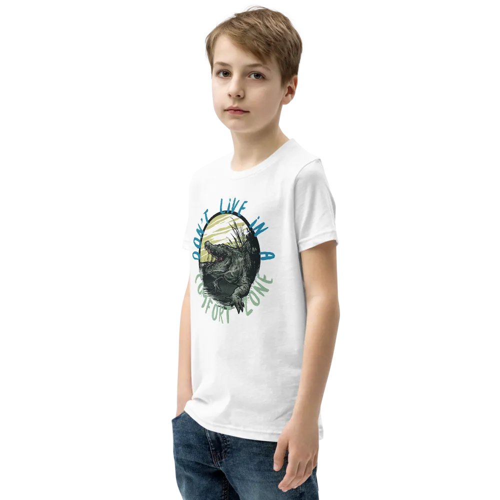 Fearless Alligator Youth T-Shirt product image (4)