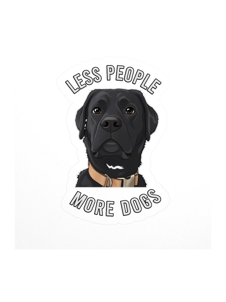 Gunner - Less People - Sticker product image (2)