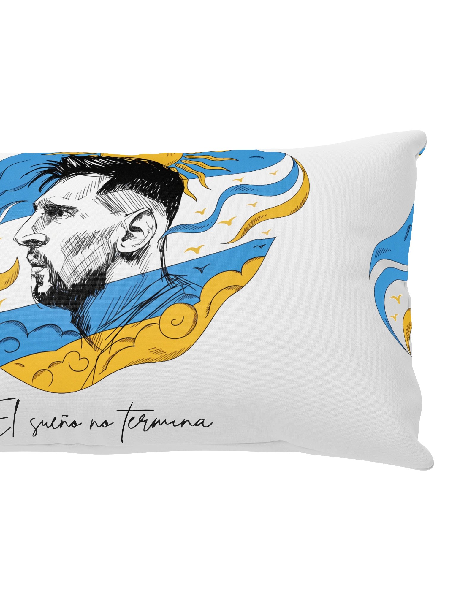 Argentina / Messi Pillow 20"x12" product image (2)