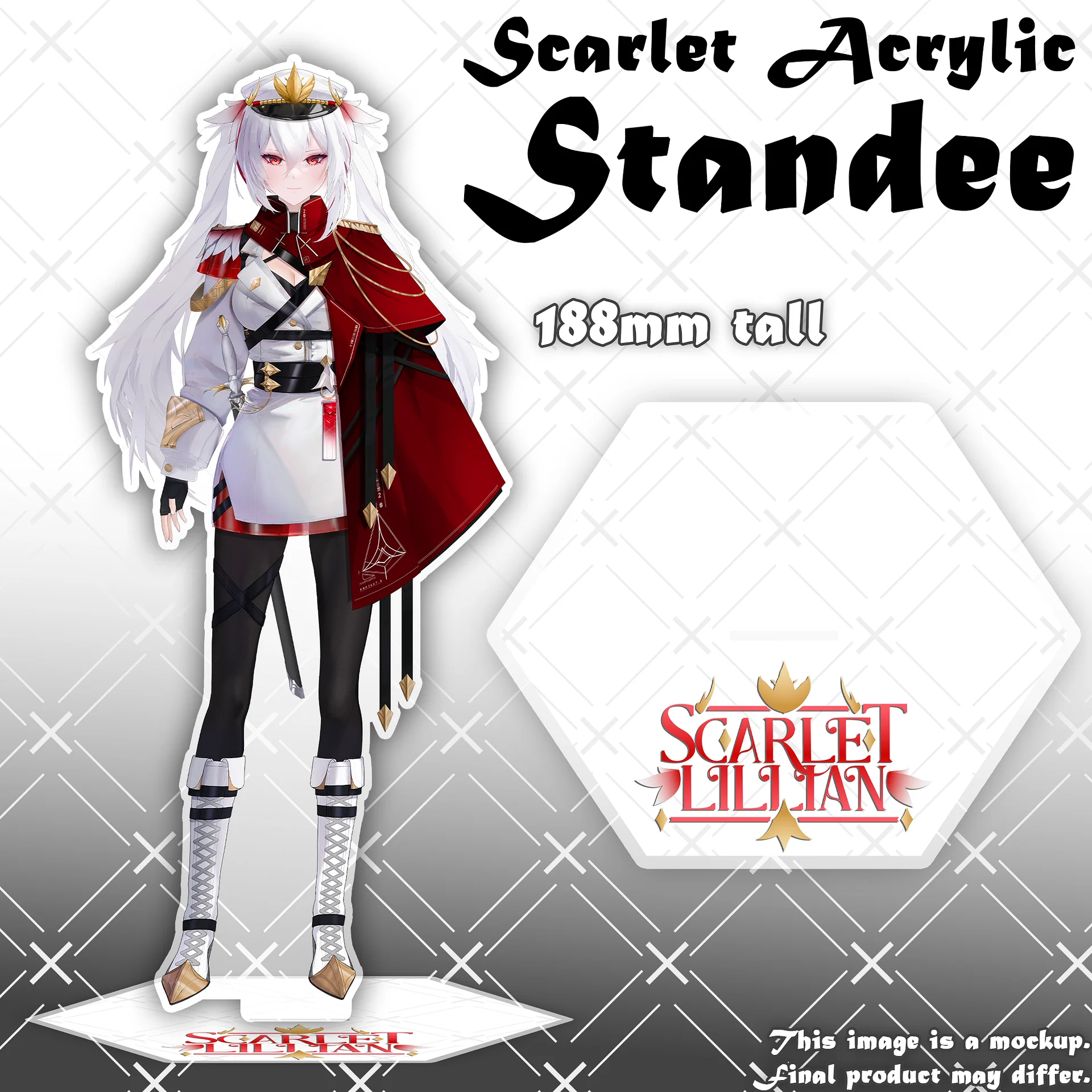 Scarlet Acrylic Standee [PREORDER] product image (3)