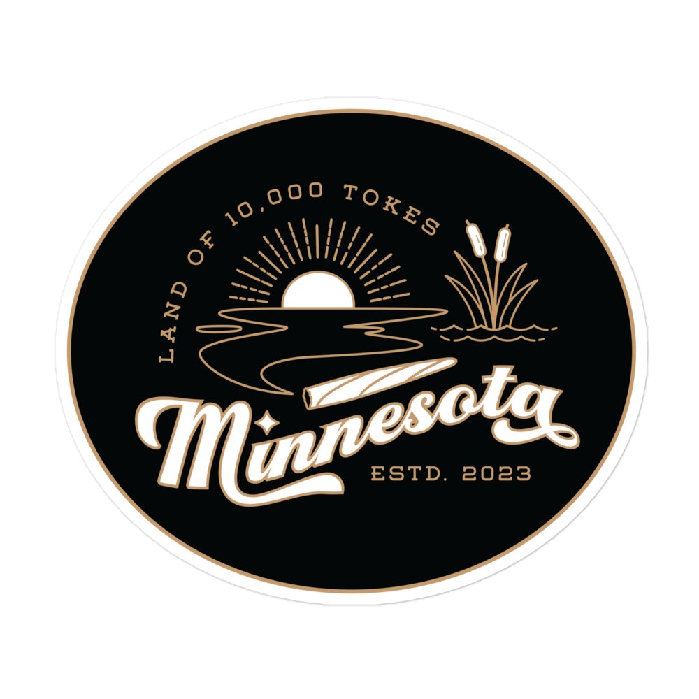 Land of 10,000 Tokes ✧ Minnesota Cannabis Lake Magnet product image (2)