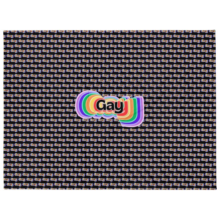 LGBTQIAP2S+ 2025, Rainbow Gay, Blanket product image (1)
