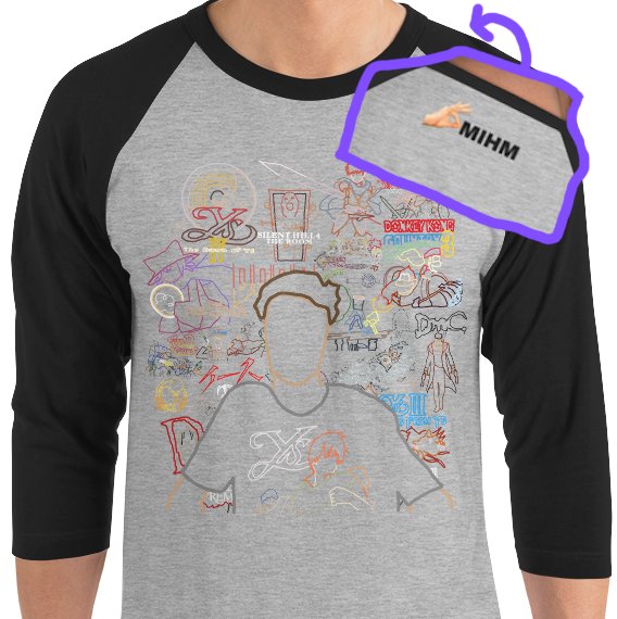 The Game Wall - 3/4 Sleeve + Back product image (1)