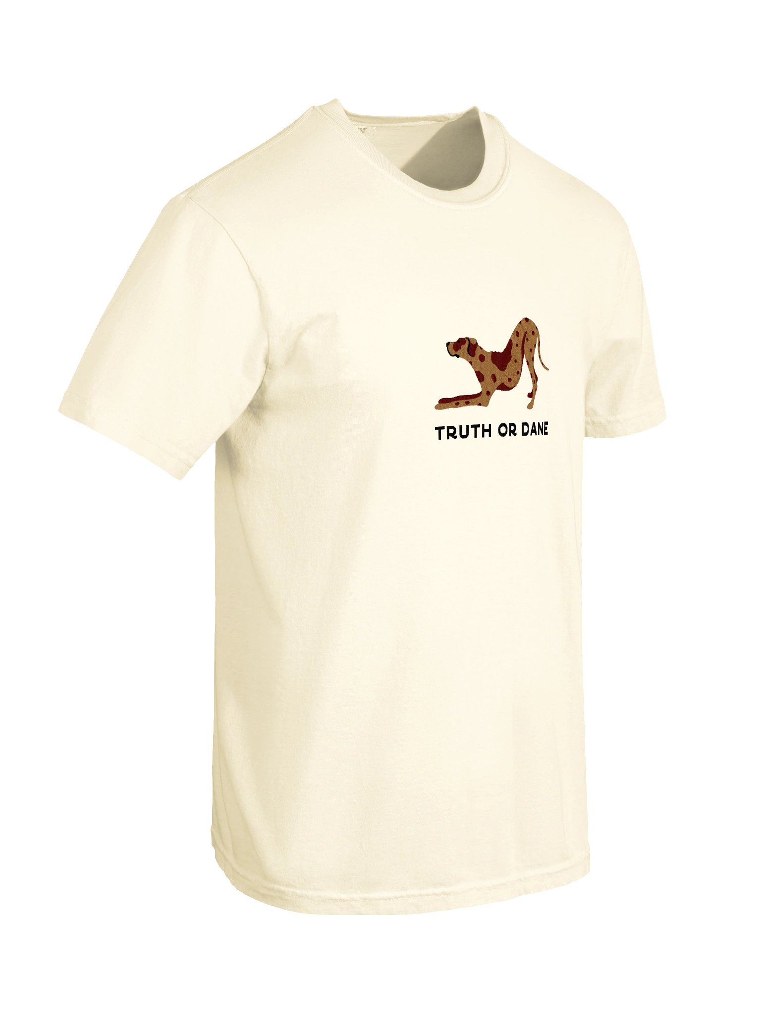 Truth or Dane T-Shirt(Embroidered) of a Great Dane(Chocolate Merle) product image (9)