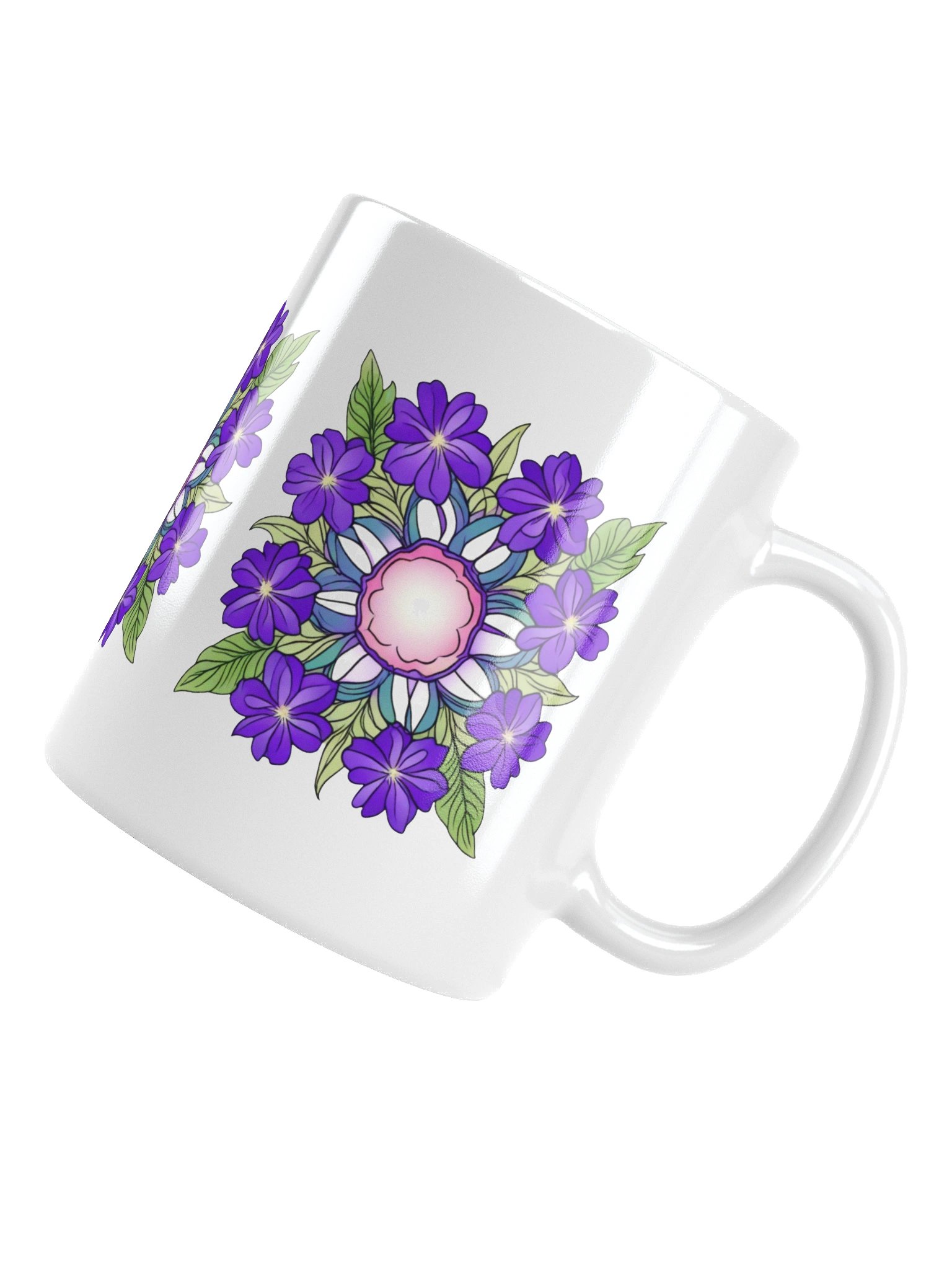 Celestial Petalwheel Mandala - Mug product image (6)