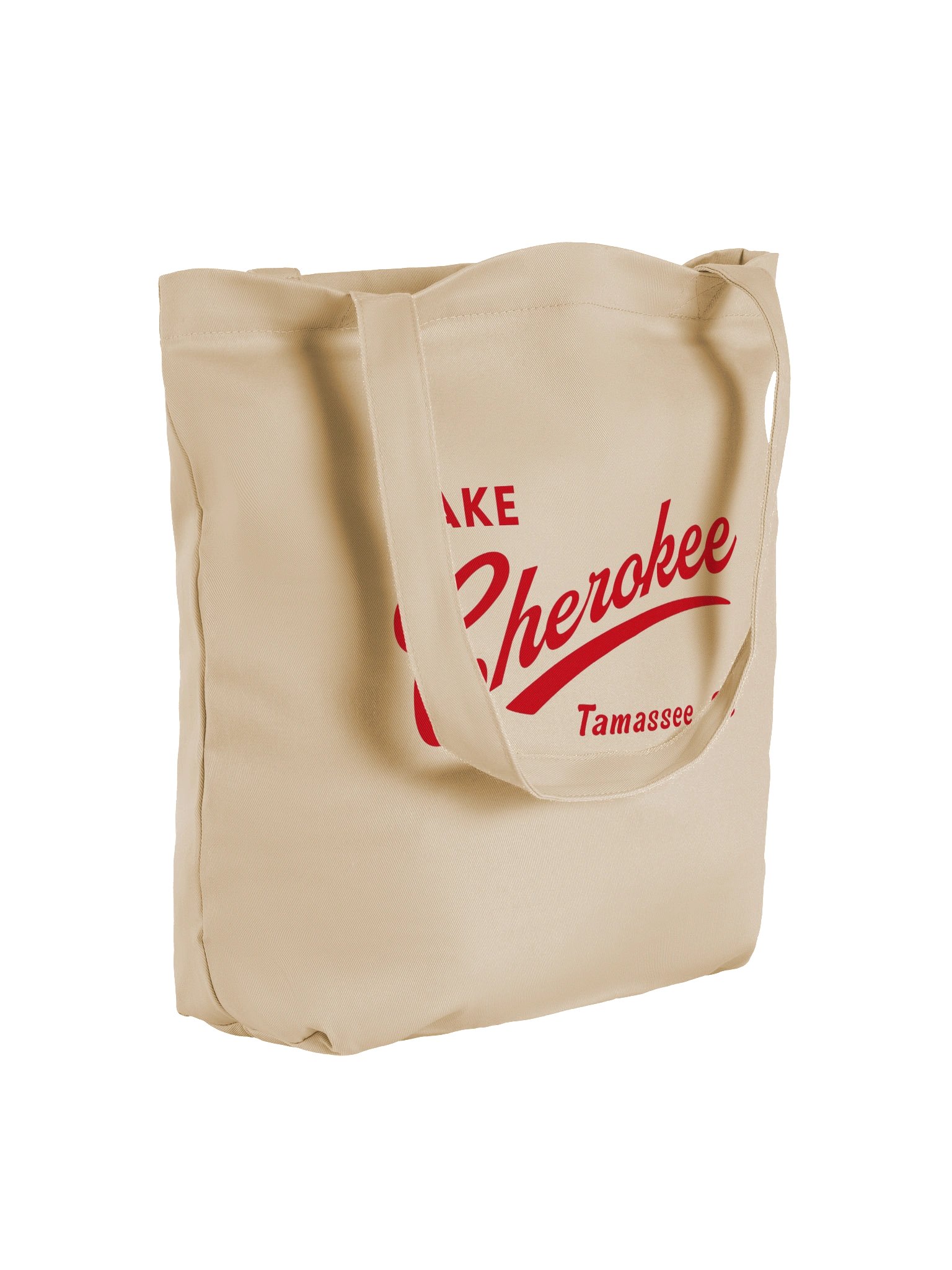 Lake Cherokee Swoosh Tote (red) product image (4)