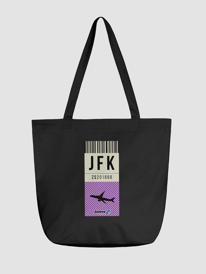 New York John F. Kennedy (JFK) Stylish Luggage Tag Tote Bag product image (1)