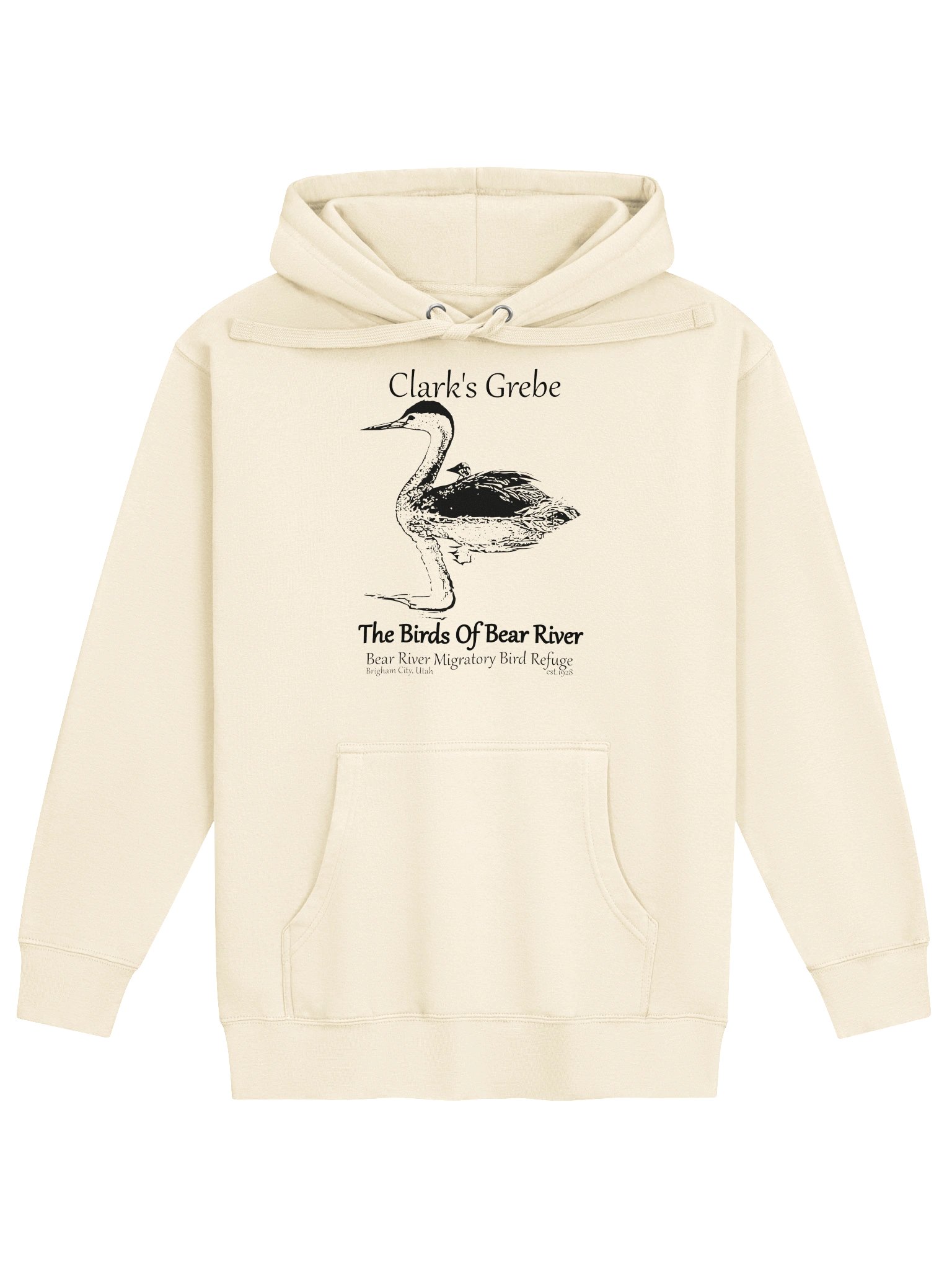 Birds of Bear River Clark's Grebe Unisex Hoodie product image (49)