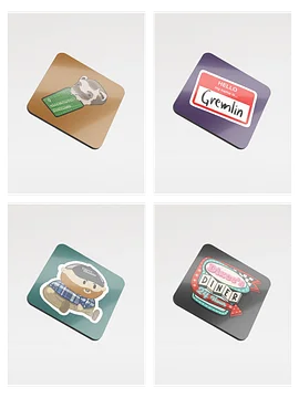Cork Coaster Bundle 1