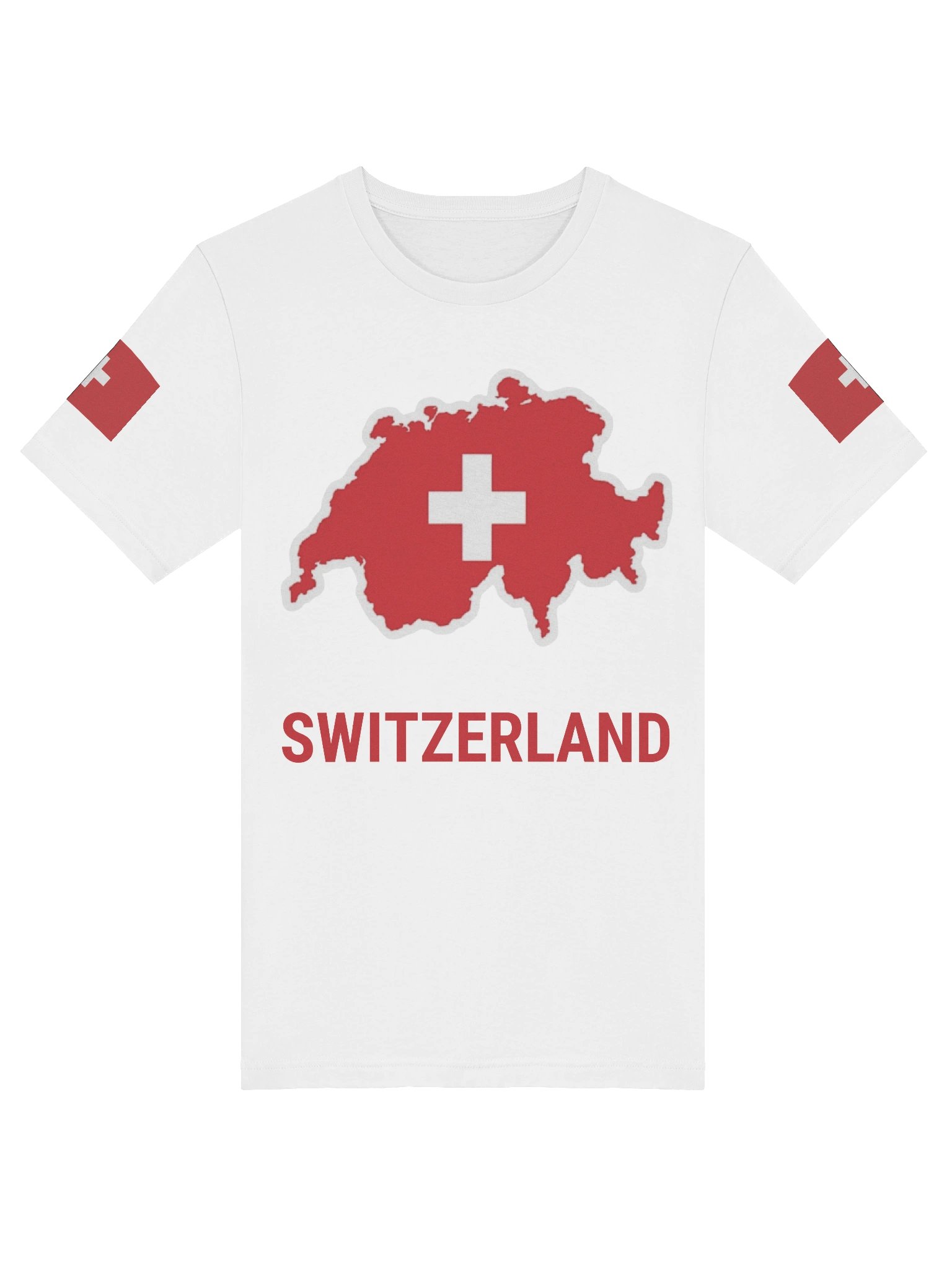 Switzerland 2026 World Cup Flag Tee - World Cup 2026 Map Edition - Premium Unisex T-Shirt product image (37)